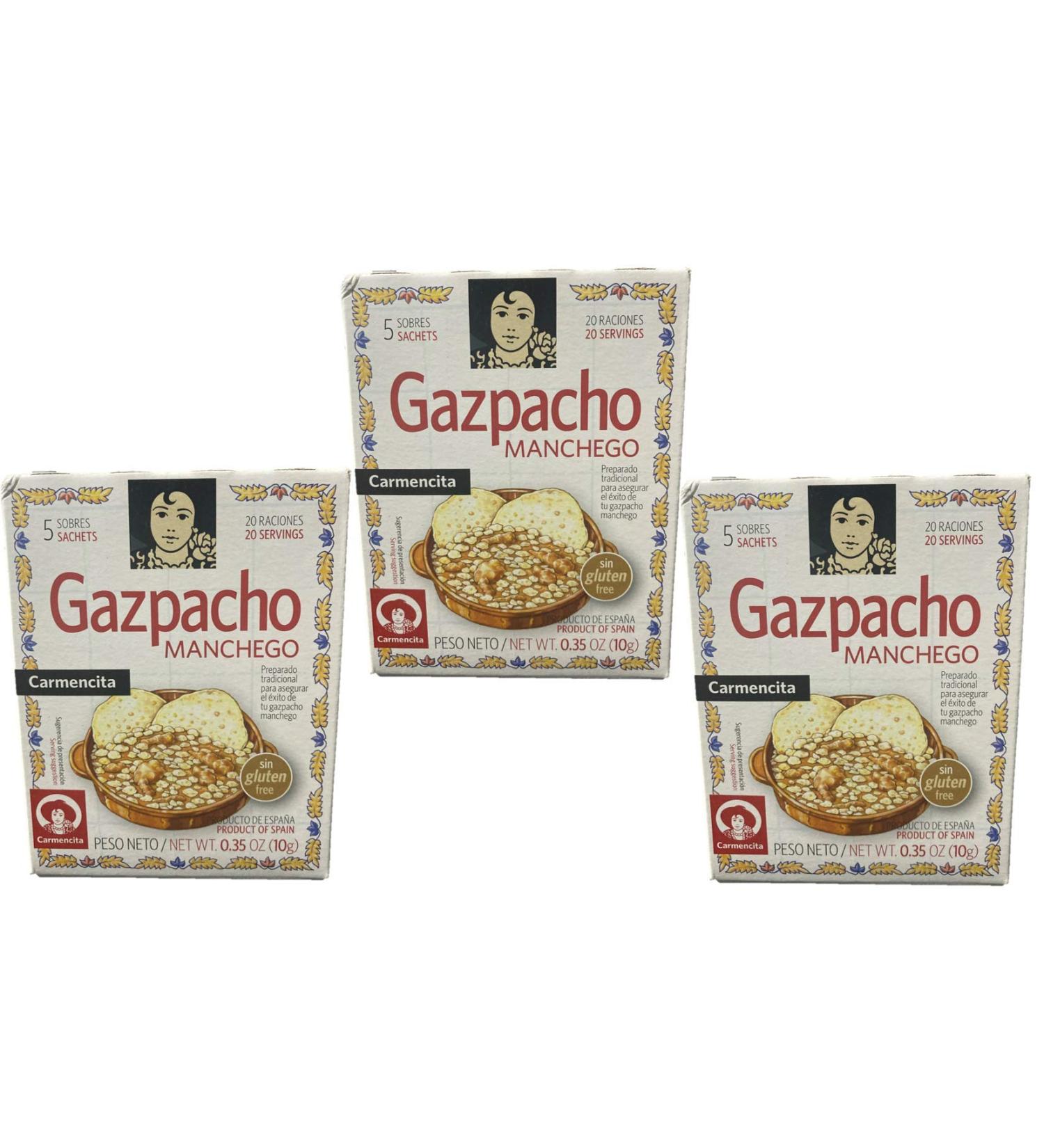  Carmencita Carmencita Seasonings for Gazpacho Manchego 10g - Pack 3  - Buy Online on GoSupps.com