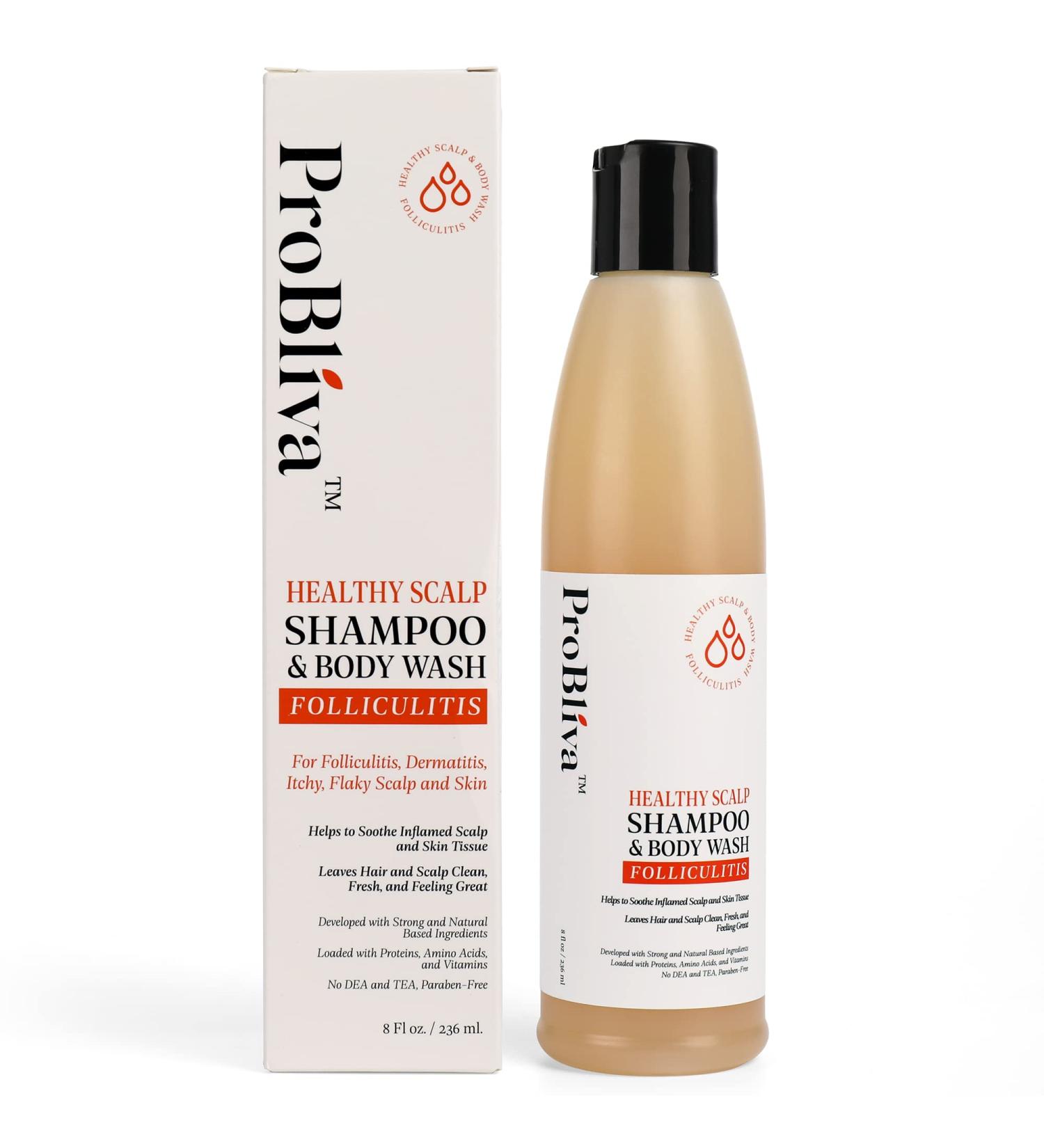Buy Folliculitis Shampoo for Dry Scalp & Dandruff - Soothing Psoriasis & Ringworm Relief - International Shipping Available - Buy Online on GoSupps.com