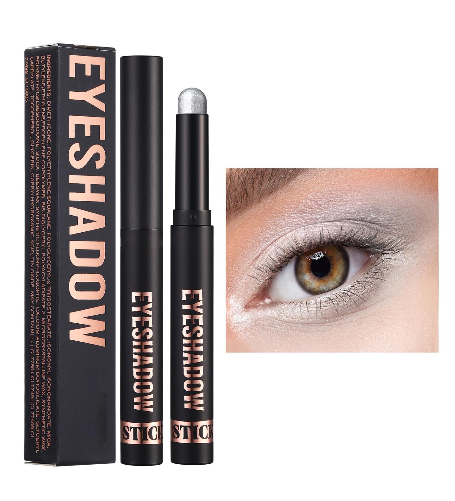 MCAORI Eyeshadow Stick Soft Matte Shimmering Eye Shadow Pencil Crayon Highlighting Pigmented Eyeshadow Pencil Waterproof - Buy Online on GoSupps.com