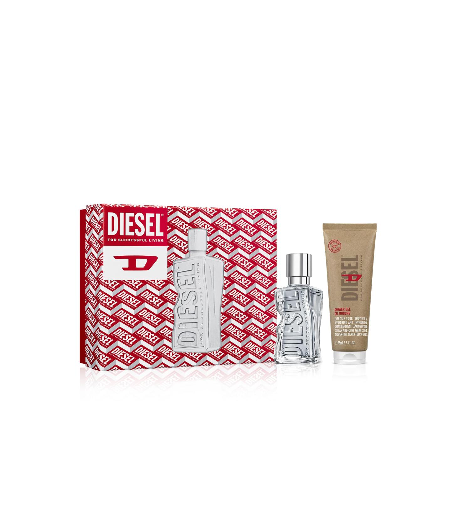 Diesel 2 PC Men's Fragrance Gift Set Includes D 1 Fl Oz Eau de Toilette + 2.5 Fl Oz Shower Gel - Buy Online on GoSupps.com