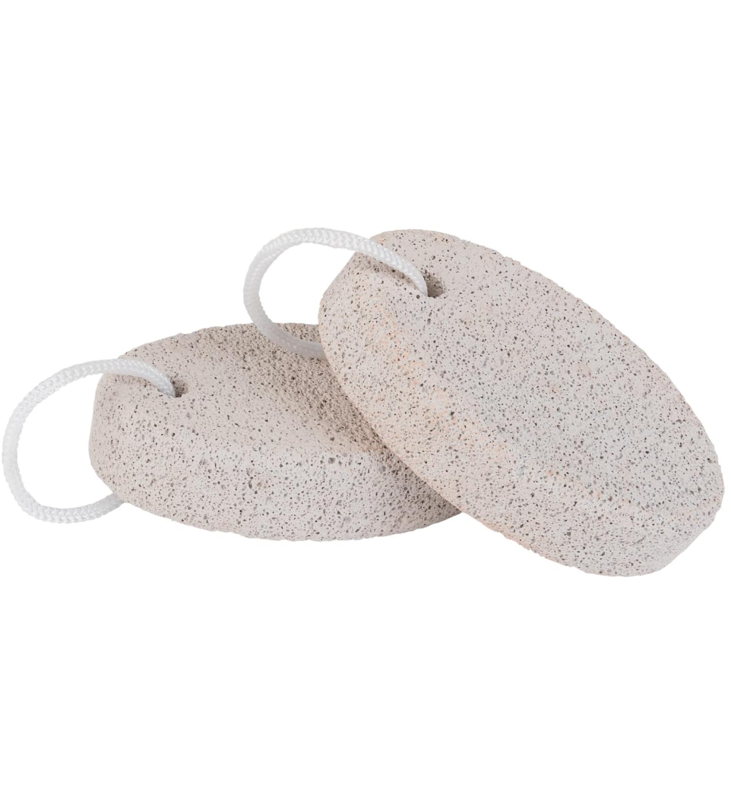 Valneo Pumice Stone for Corns - 2-Pack (69g Each) Natural Foot & Hand Care Tool - Buy Online on GoSupps.com