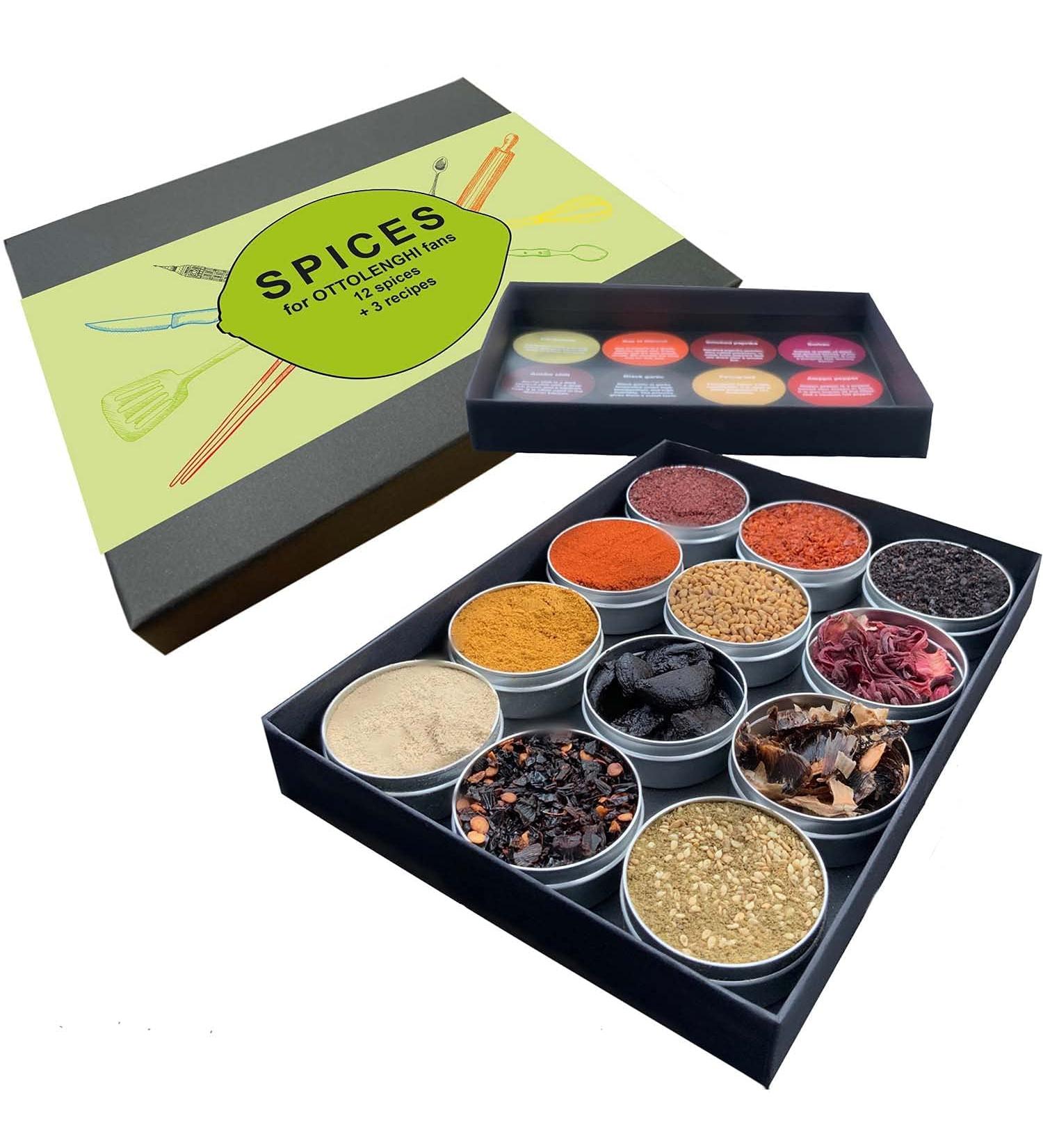 Teasaland Ottolenghi Spice Kit - Essential Spices & 3 Delicious Recipes for Flavorful Cooking | International Shipping - Buy Online on GoSupps.com