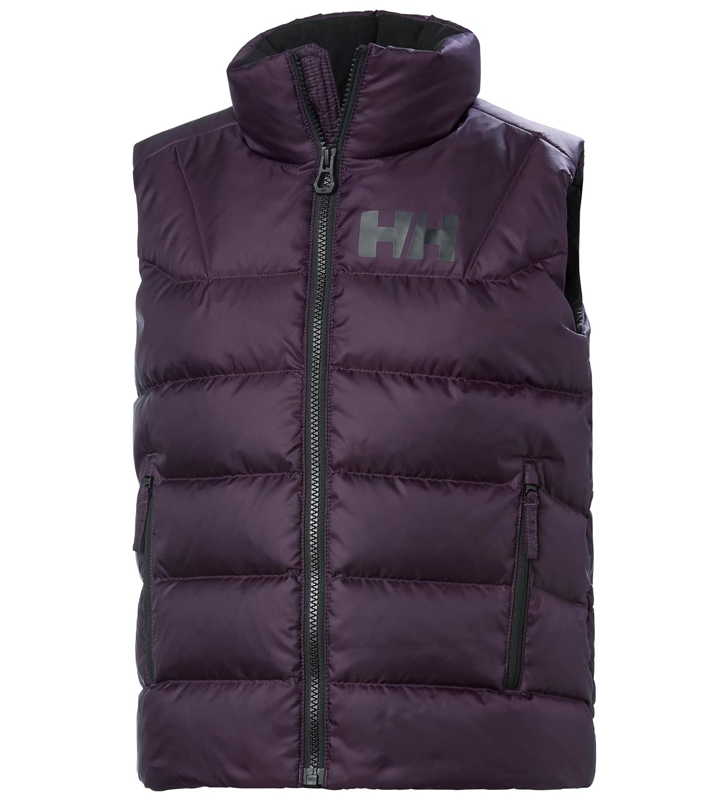 Helly Hansen Unisex Kids Isfjord Vest - 14 Years Amethyst | Premium Outdoor Gear for Children - International Shipping Available - Buy Online on GoSupps.com