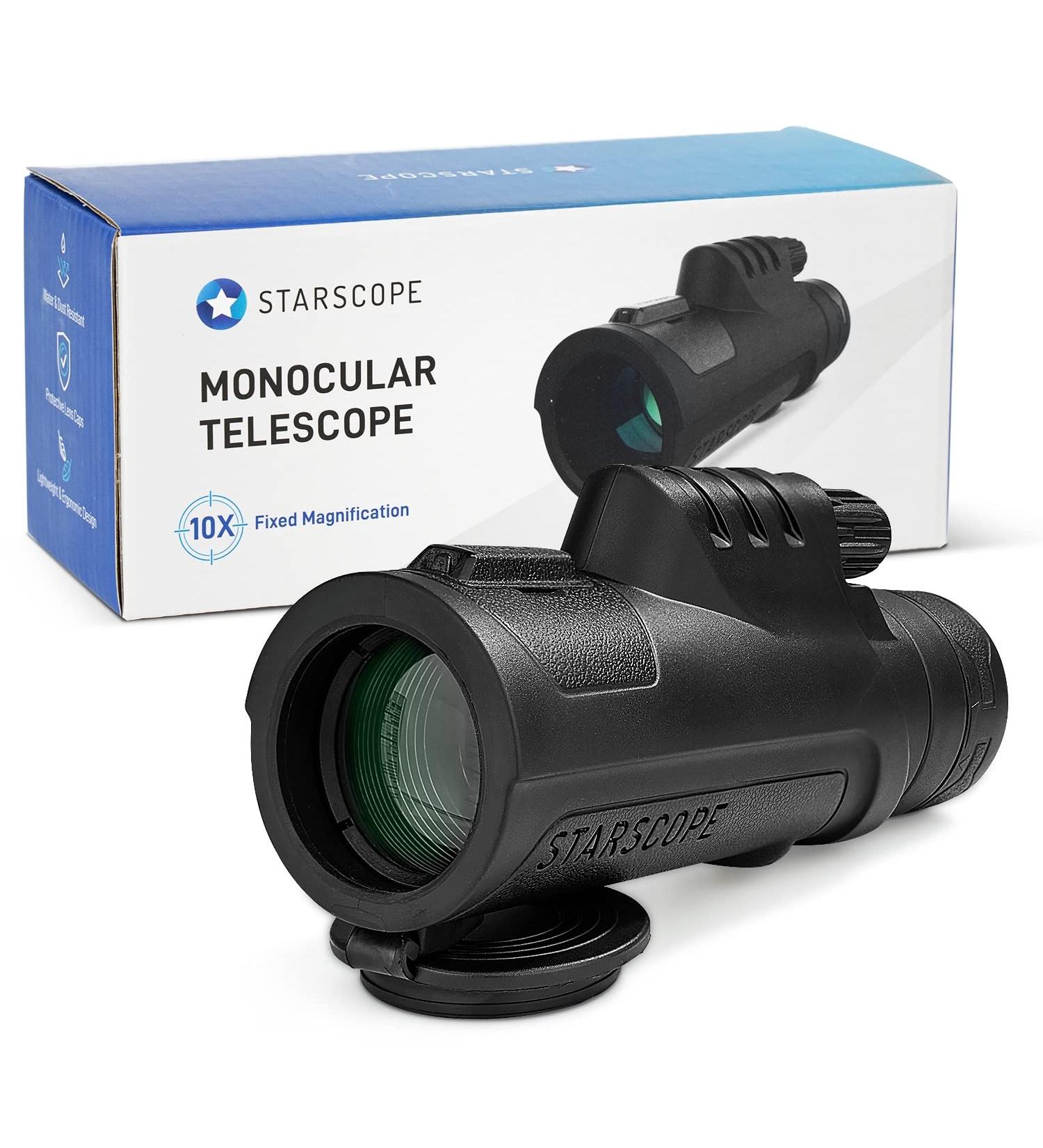 STARSCOPE Monocular G3 - Long-Range 10x42 High Powered Monocular | Small Monocular for Bird Watching  Hunting  Sports  and More | Monoculars for Adults with BAK4 Prism and Wide Field of View - Buy Online on GoSupps.com
