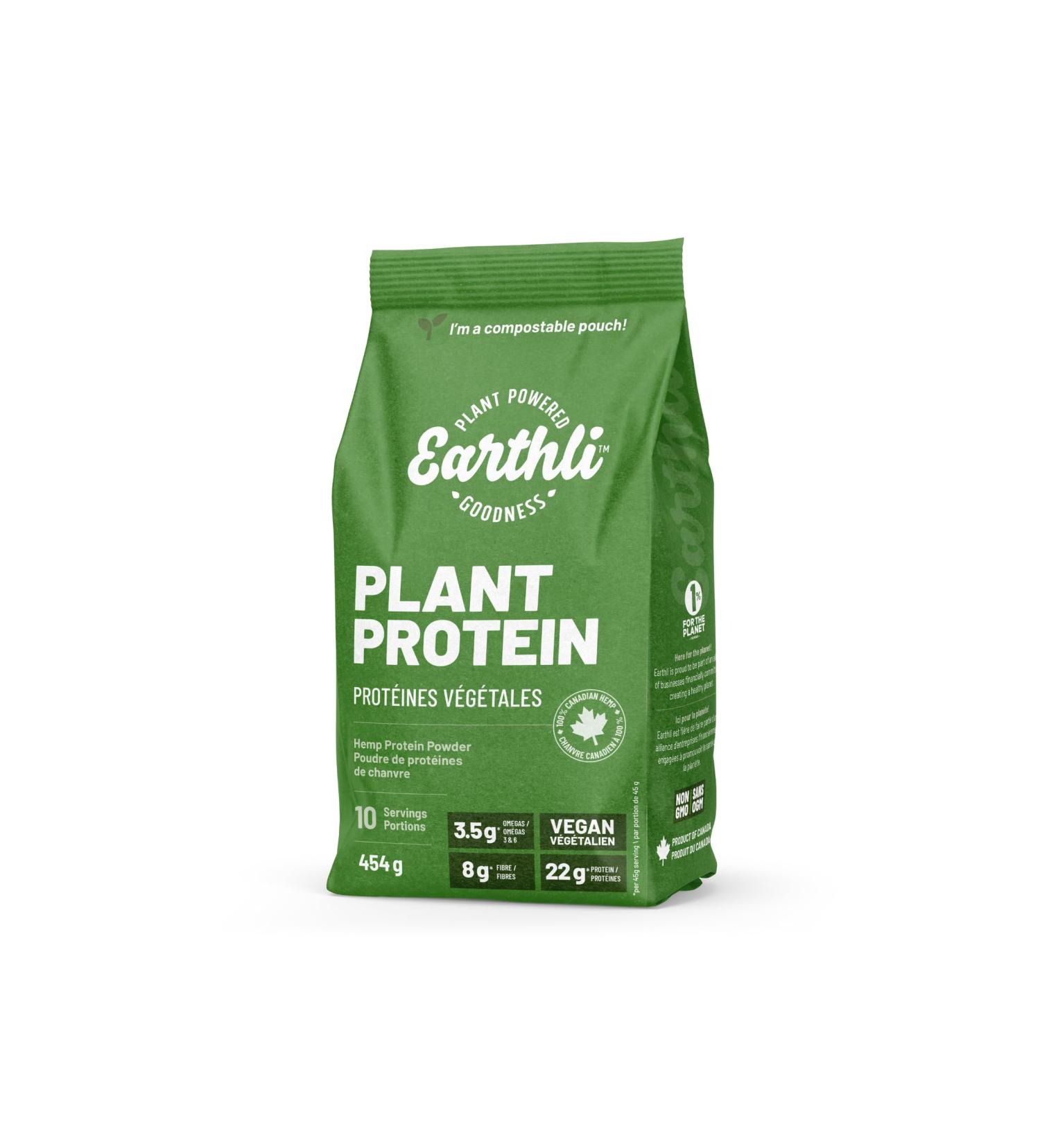 Premium Plant Protein Powder - Vegan Natural & Organic | Shop Internationally - Buy Online on GoSupps.com