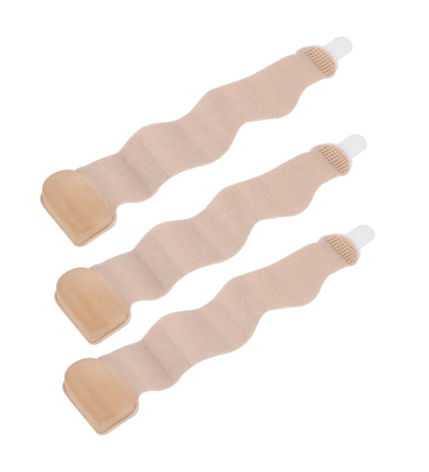 3-Piece Hallux Valgus Correction Kit | Elastic Toe Separators for Pain Relief | Day-Night Support Wrap - Buy Online on GoSupps.com