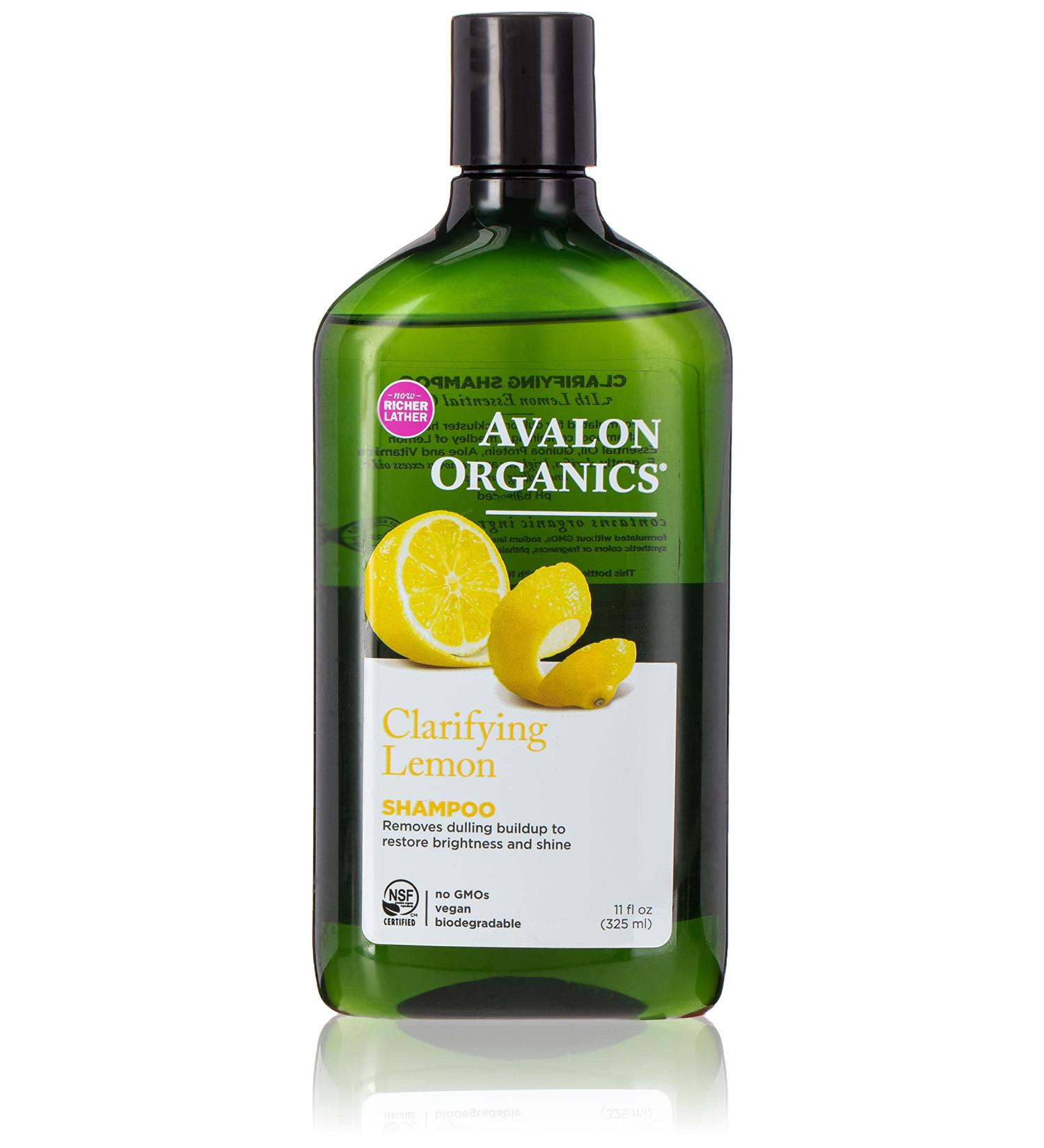 Buy Avalon Organics Clarifying Shampoo Lemon 11 Fl Oz - Best Organic Hair Care for Healthy Scalp - Buy Online on GoSupps.com