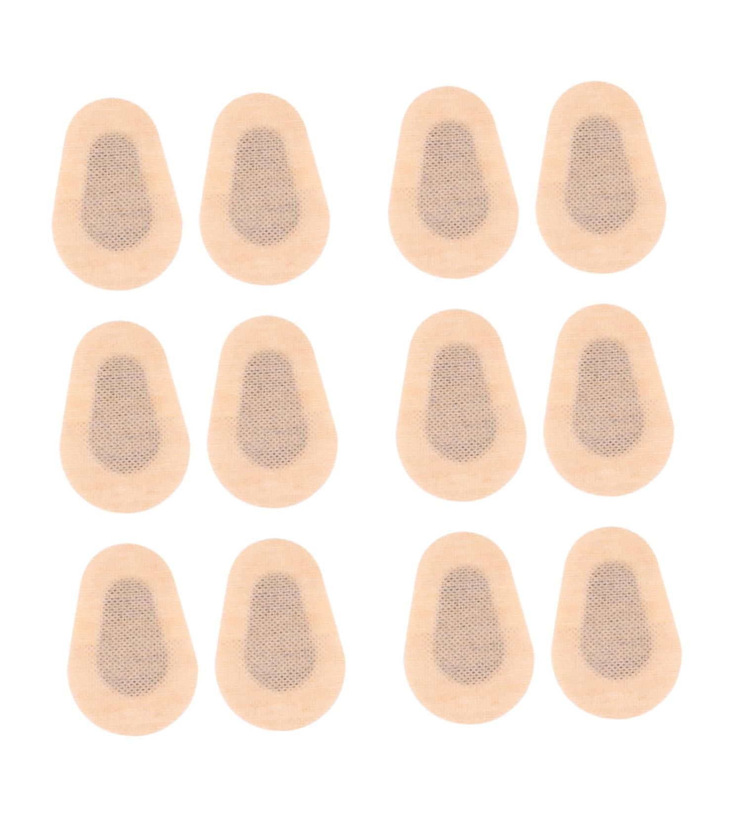 6 Pairs Non-Woven Eye Pads - Comfortable Eye Care Sleeping Blindfolds & Practical Oval Stickers - 7.5x5cm White - Buy Online on GoSupps.com