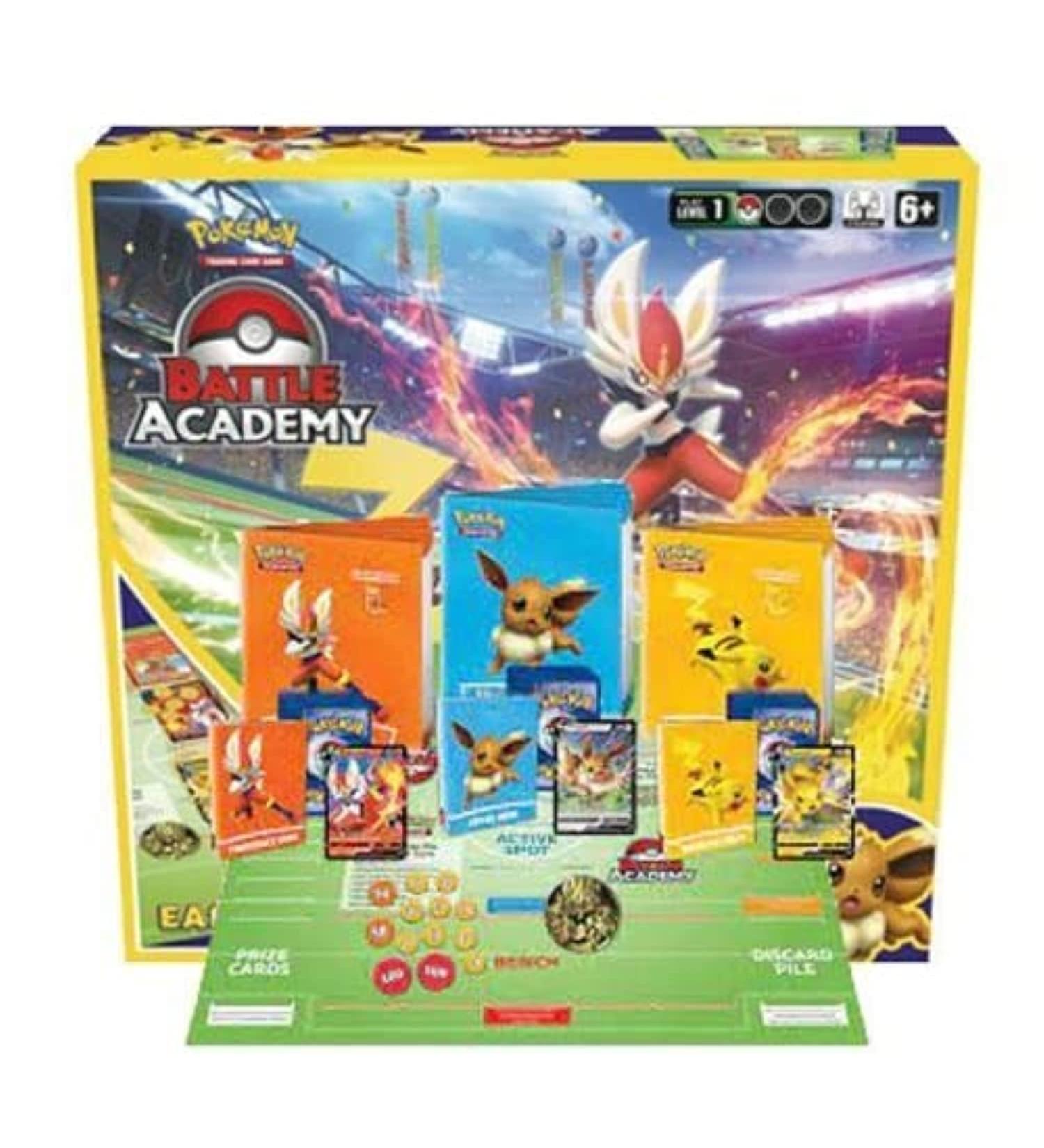 Pokemon TCG #80906 Battle Academy 2022 Deck Set - (3 Decks) 180 Total Cards