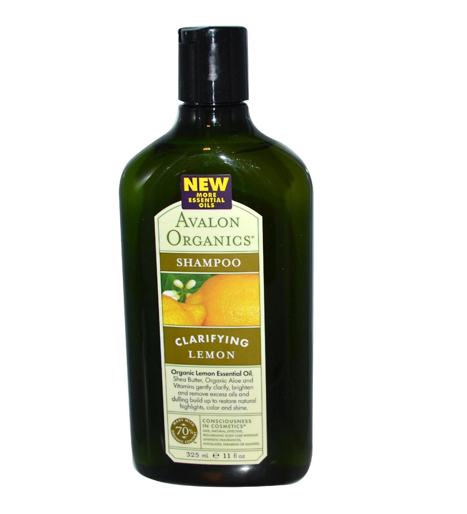 Avalon Organics Shampoo Clarifying Lemon 11 fl oz (325 ml)
