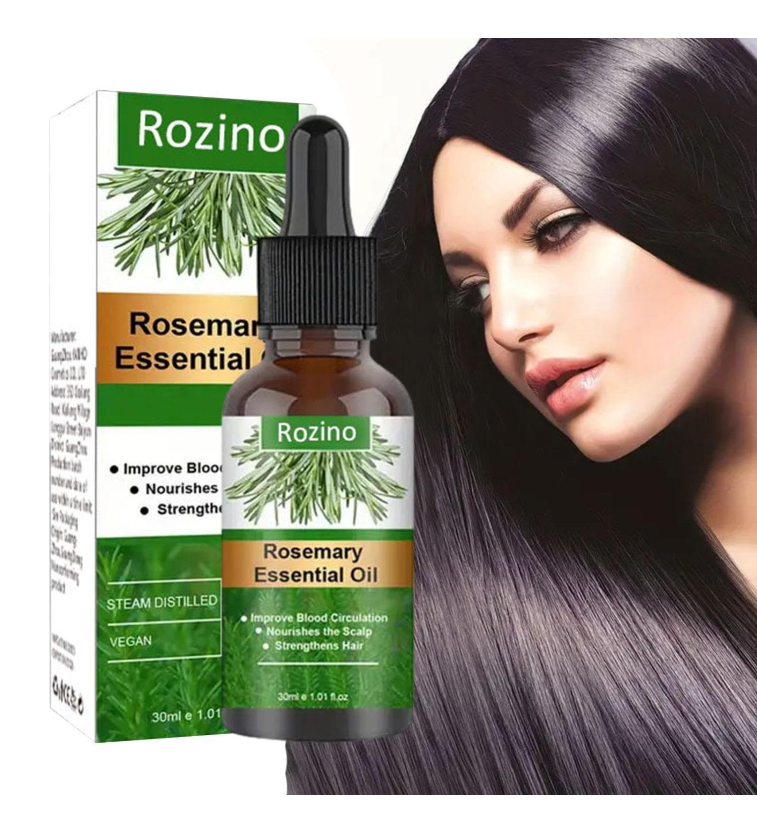 Rosemary Hair Oil for Hair Growth | Natural Essential Oil for Hair Skin Eyebrows Eyelashes & Beard - Hamil - Buy Online on GoSupps.com