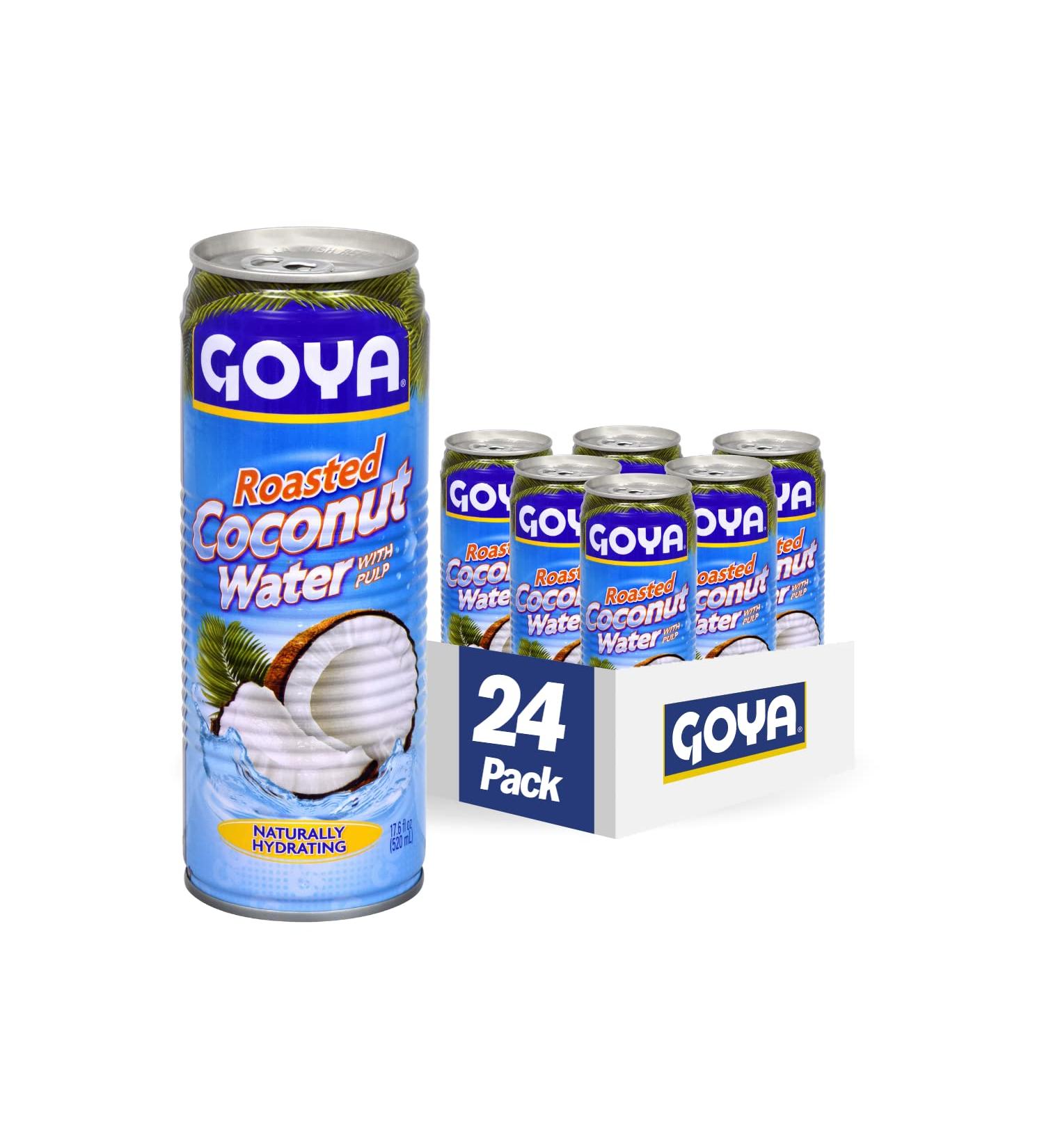 Goya Foods Roasted Coconut Juice 17.6 Fl Oz 24-Pack - 17.6 Ounce - Buy Online on GoSupps.com