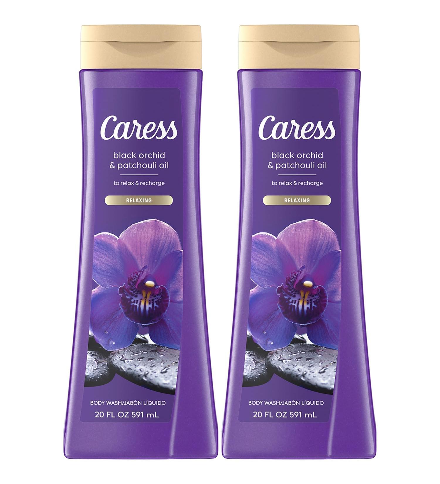 Caress Body Wash Black Orchid & Patchouli Oil To Relax and Recharge Relaxing Fragrant Body Soap 20 fl oz (Pack of 2) Black Orchid & Patchouli 10 Ounce (Pack of 2) 2 - Buy Online on GoSupps.com