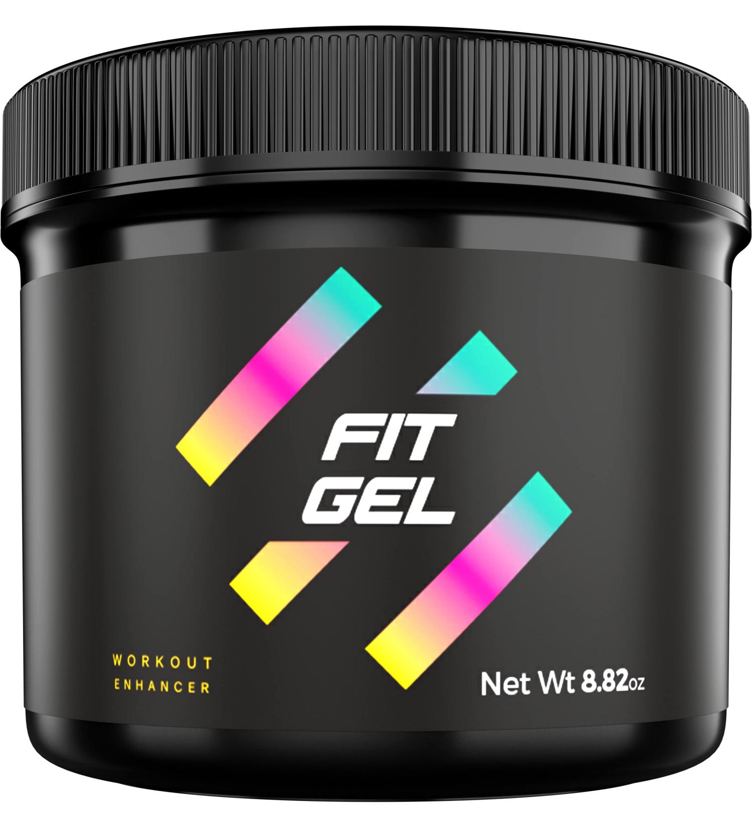 Fit Gel Workout Enhancer 8.8 oz Original Formula - Black Jar 8.8 Ounce - Buy Online on GoSupps.com