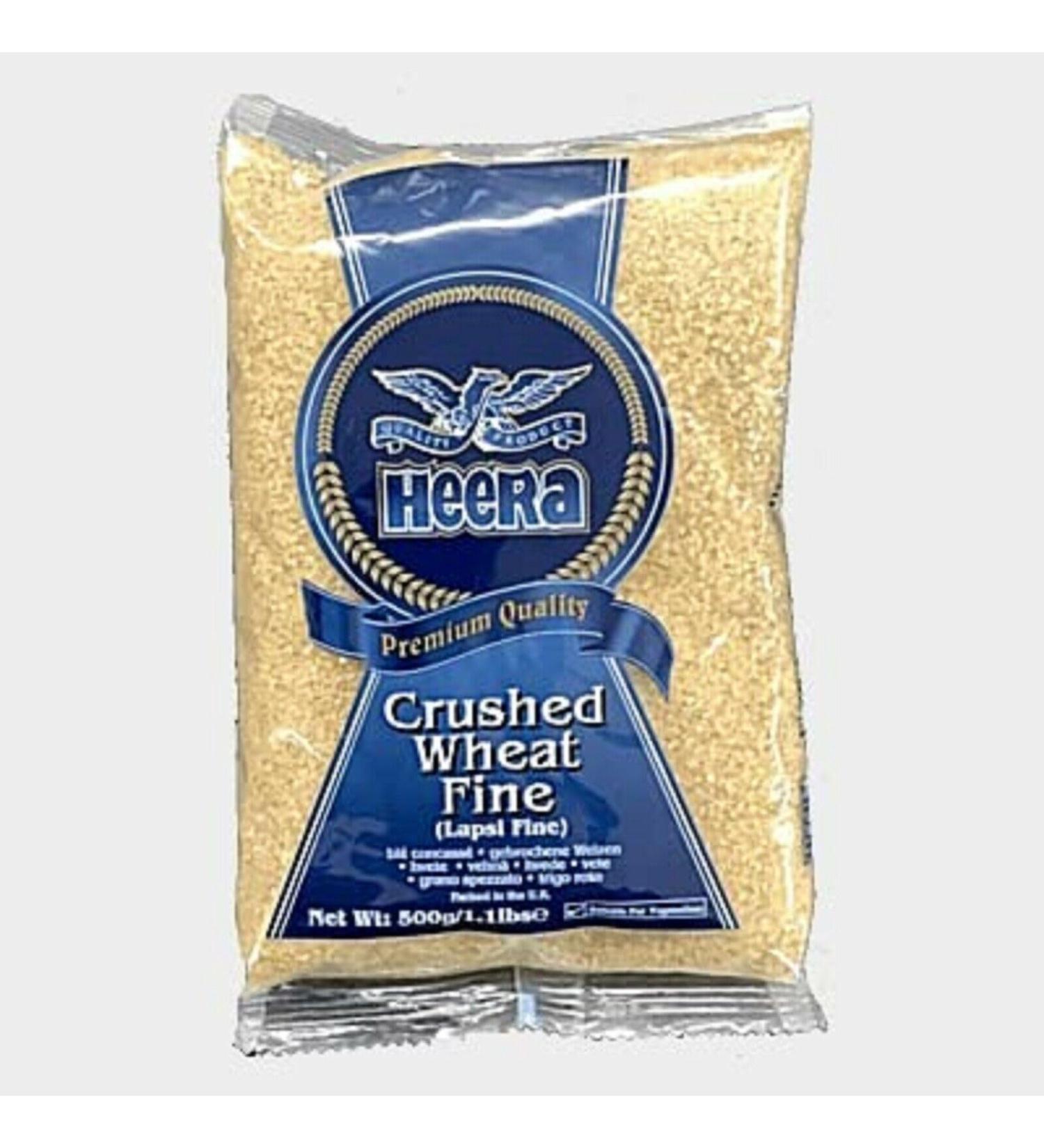 Seelans Superstore Heera Lapsi Fine (Broken Wheat) 500g (Pack of 3) | A Nutrient-Dense Healthful Cereal Grain - Buy Online on GoSupps.com