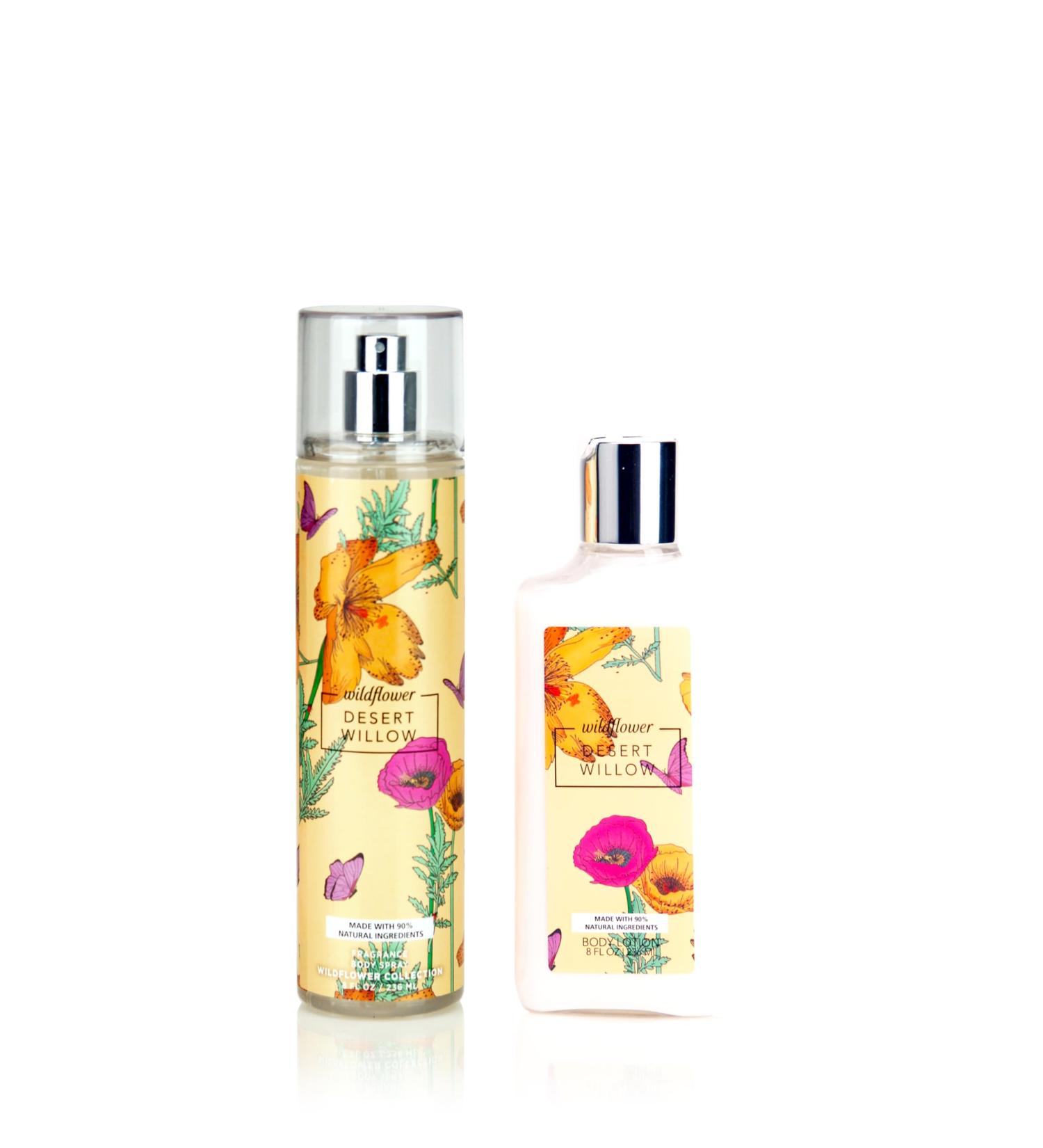 Desert Willow Set | Body Mist and Body Lotion - Buy Online on GoSupps.com