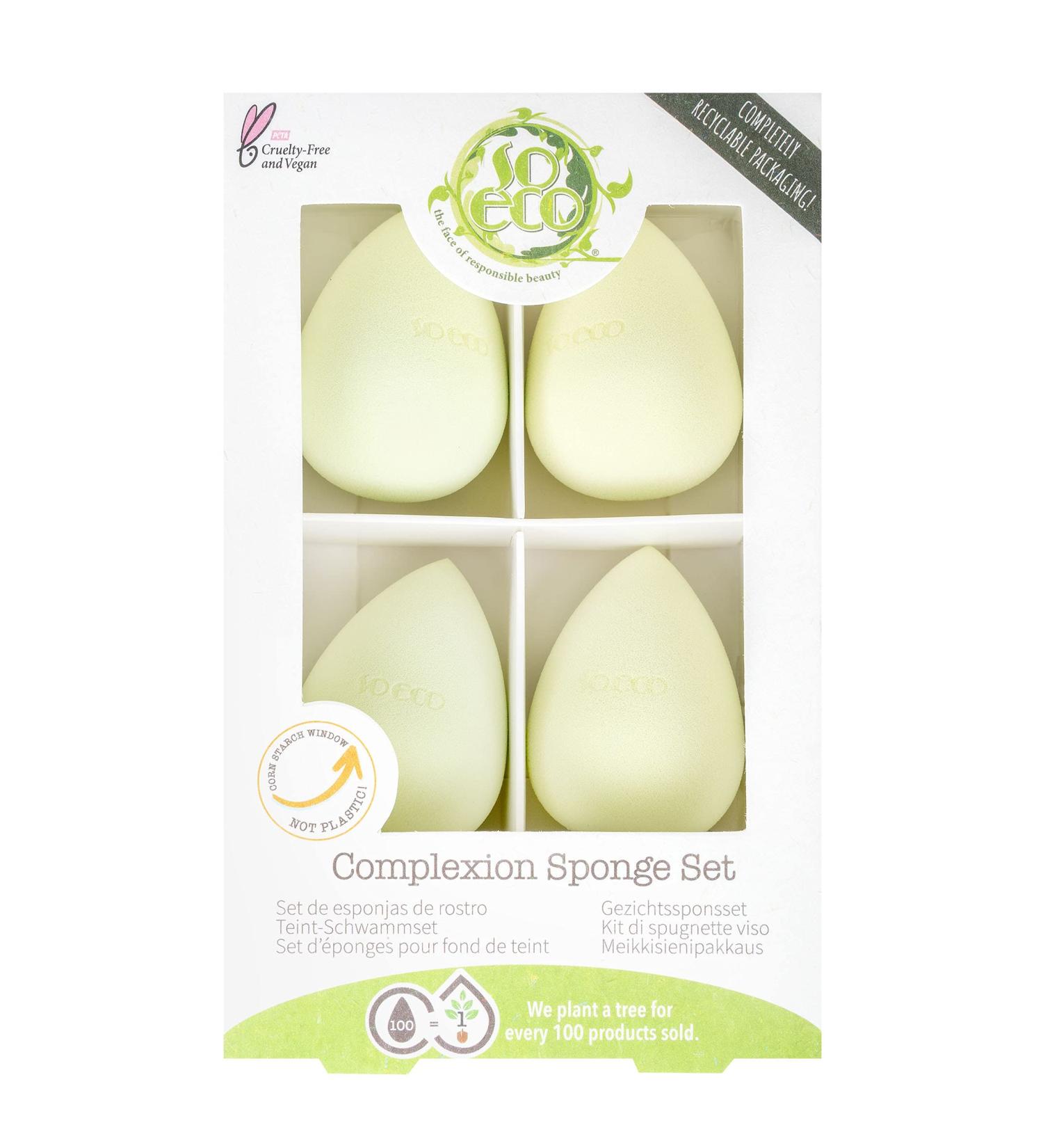 So Eco Complexion Sponge Set - Eco-Friendly Makeup Tools for Flawless Skin | International Shipping Available - Buy Online on GoSupps.com