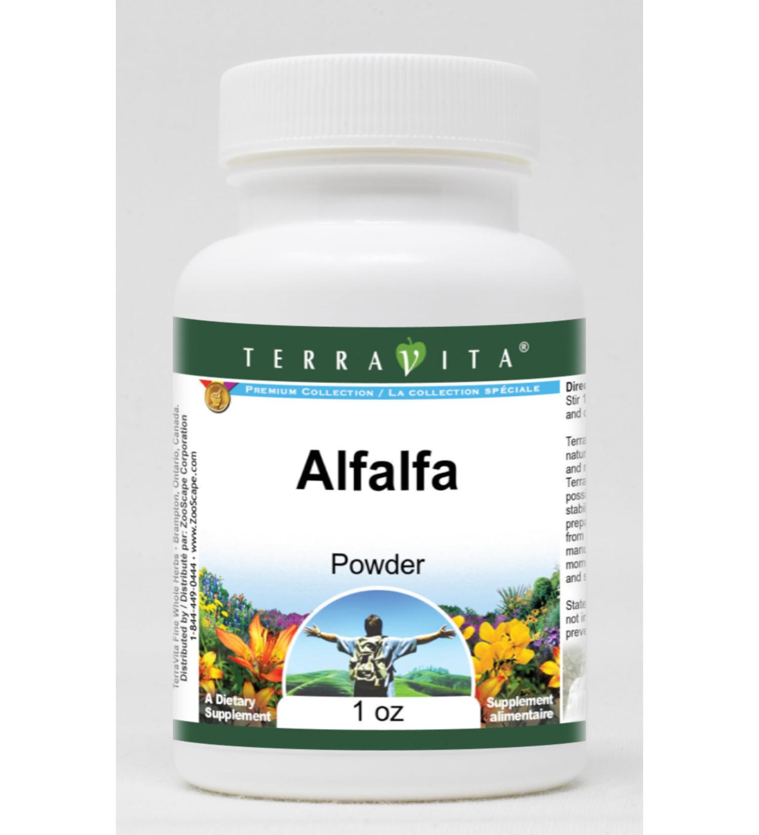 Alfalfa Powder (1 oz ZIN: 518848) - 3 Pack - Buy Online on GoSupps.com