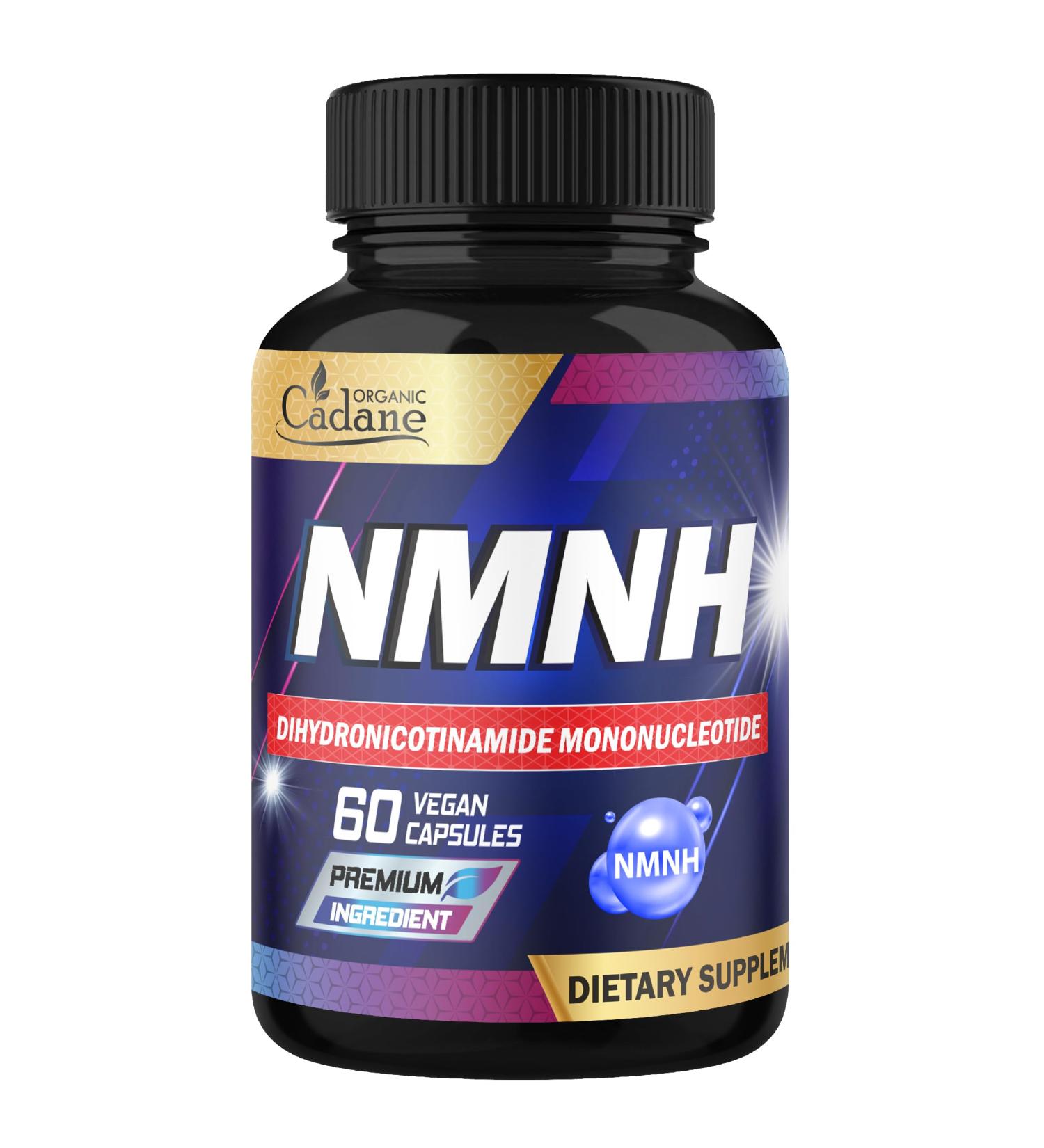Cadane NMNH Supplement | Support Energy & Healthy Aging | Dihydronicotinamide Mononucleotide | Non-GMO 60 Capsules 30-Day - Buy Online on GoSupps.com