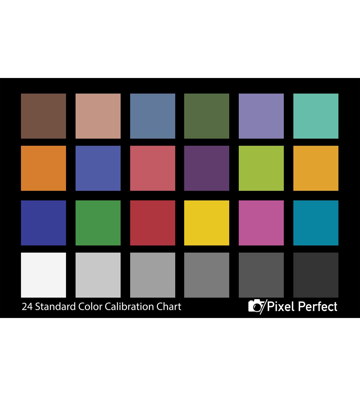 Pixel Perfect Camera Color Correction Card Set - 4x6 Grey White Balance Chart for Photo & Video Calibration - Buy Online on GoSupps.com