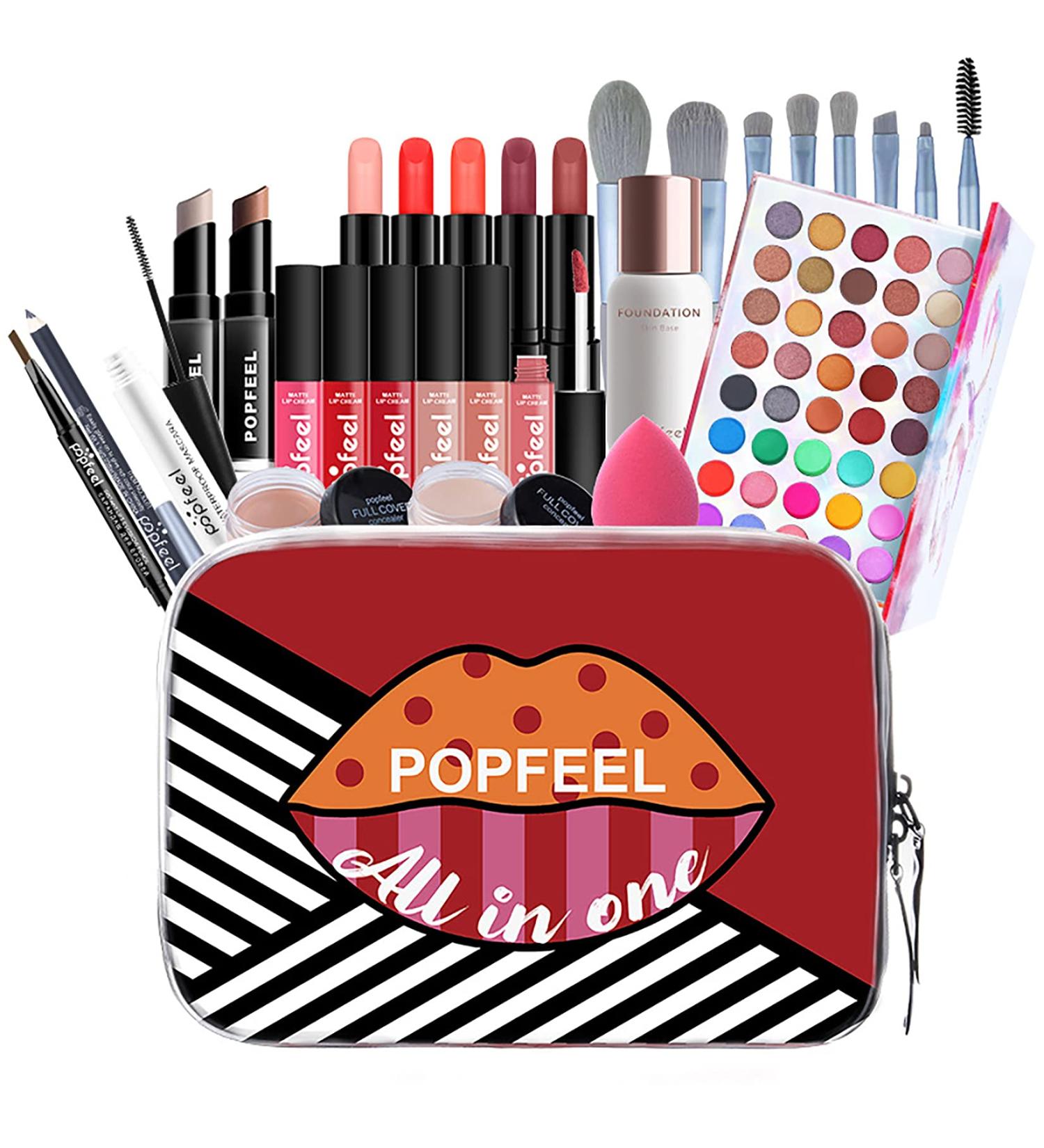 Haikyuu Makeup Set - 29-Piece Complete Cosmetic Set with Bag | Perfect Christmas Gift for Women - Buy Online on GoSupps.com