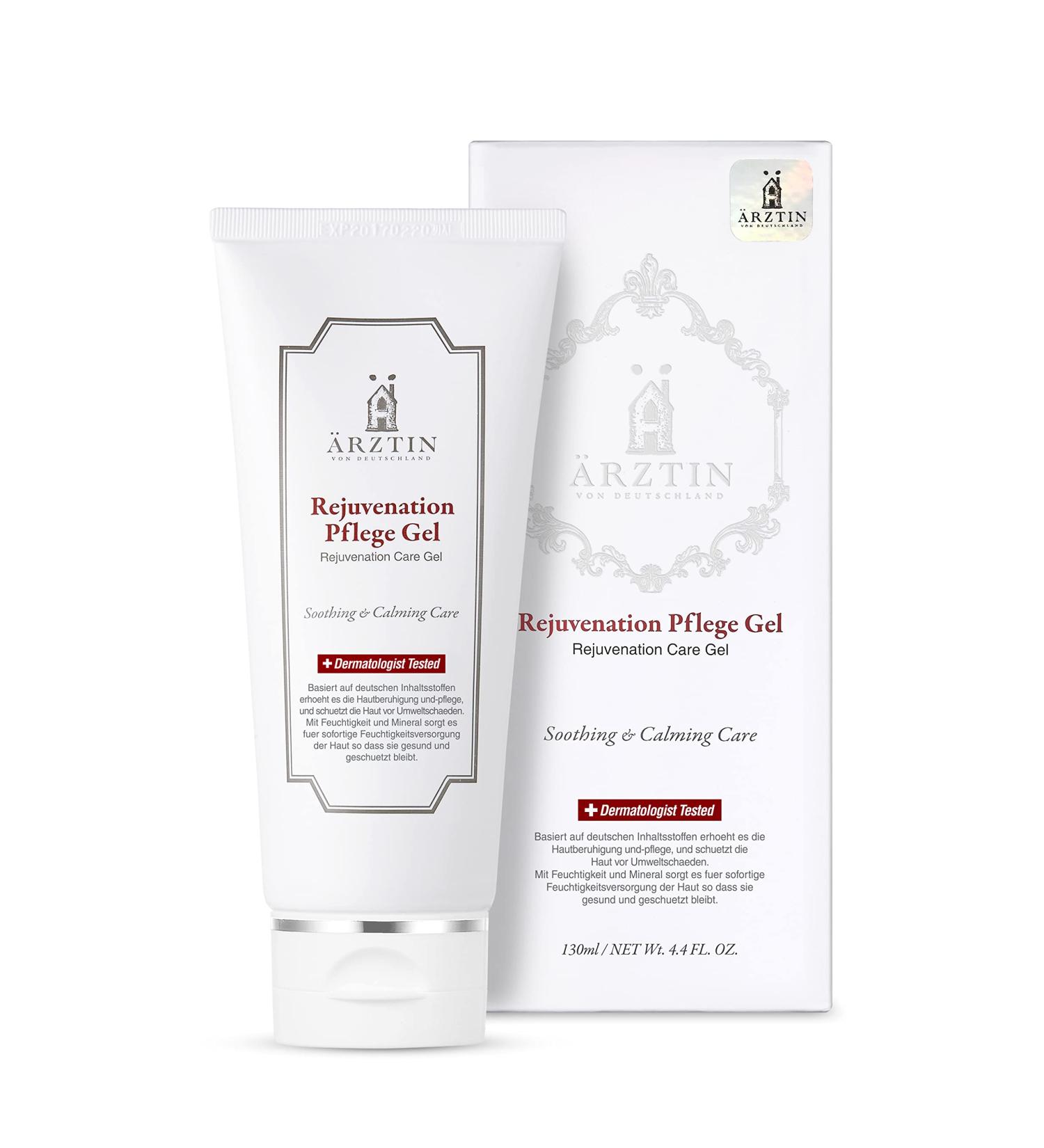 ARZTIN Rejuvenation Gel Essence - Face & Body Smoothing After Sun with Aloe - 4.4 FL.Oz - Buy Online on GoSupps.com