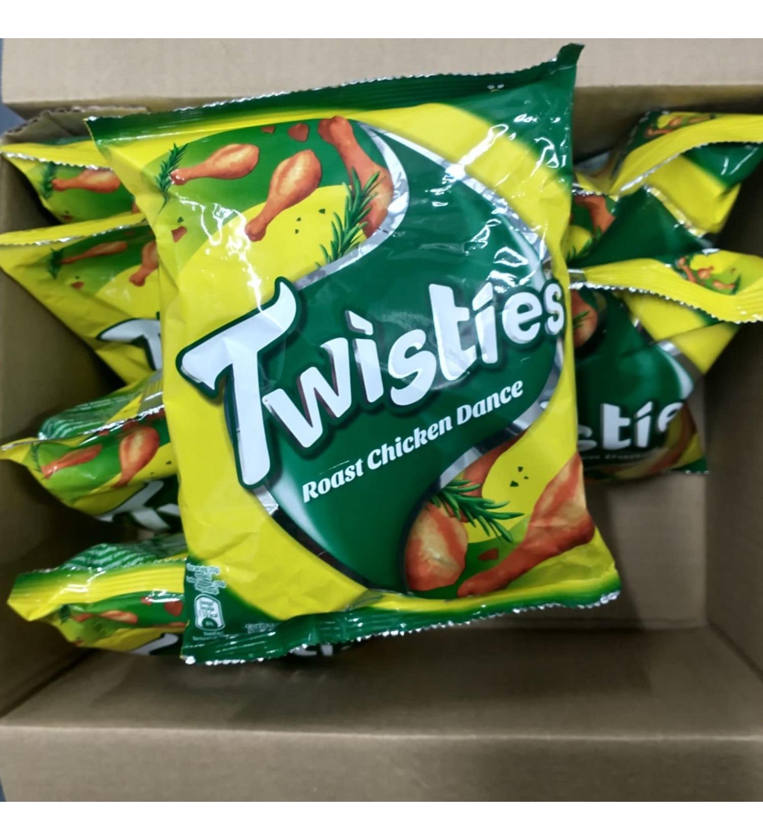 Twisties Lot de 7 paquets de 60 g chacun
