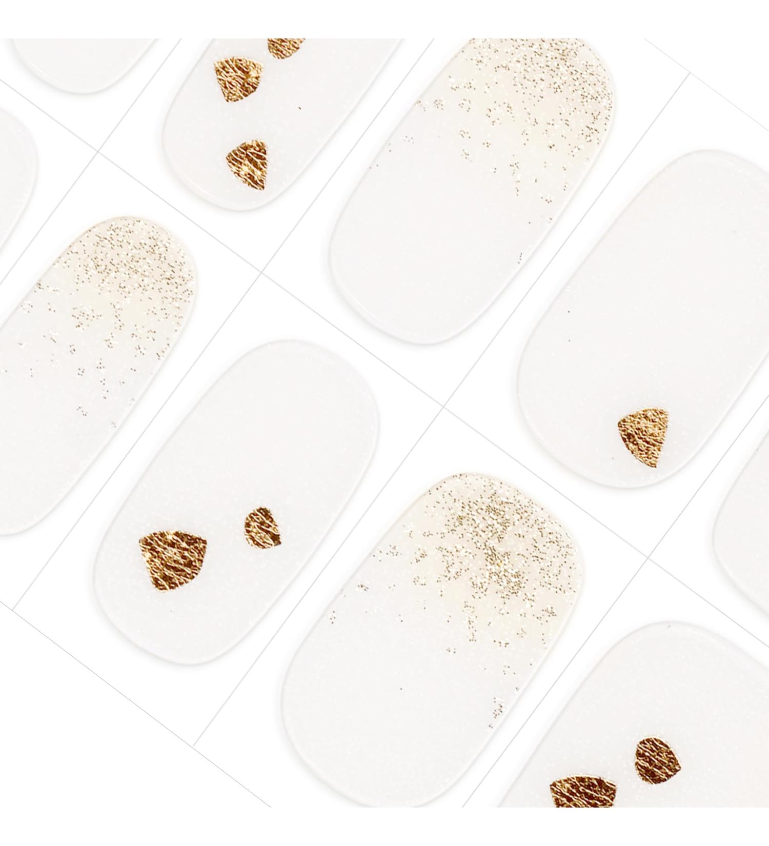DANNI & TONI Soft Gel Nail Wraps - Opalescent Whisper - Salon-Quality Stickers Set - Buy Online on GoSupps.com