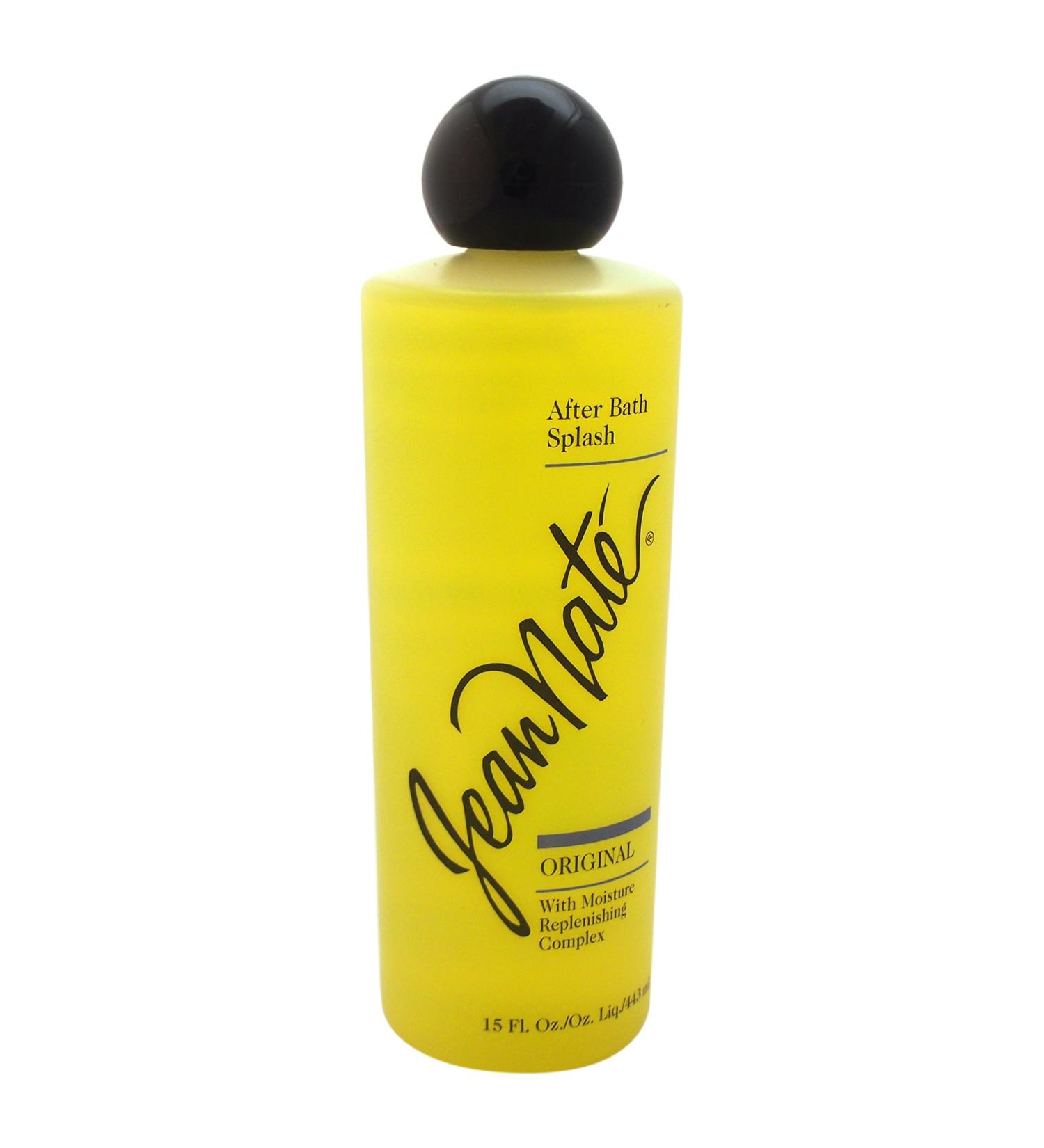 After Bath Splash by Jean Nate, Original Bath Body Mist Infused with Castor Oil and Aloe Vera, Softens & Smoothes Skin, Citrus Scent, 15 Fl Oz