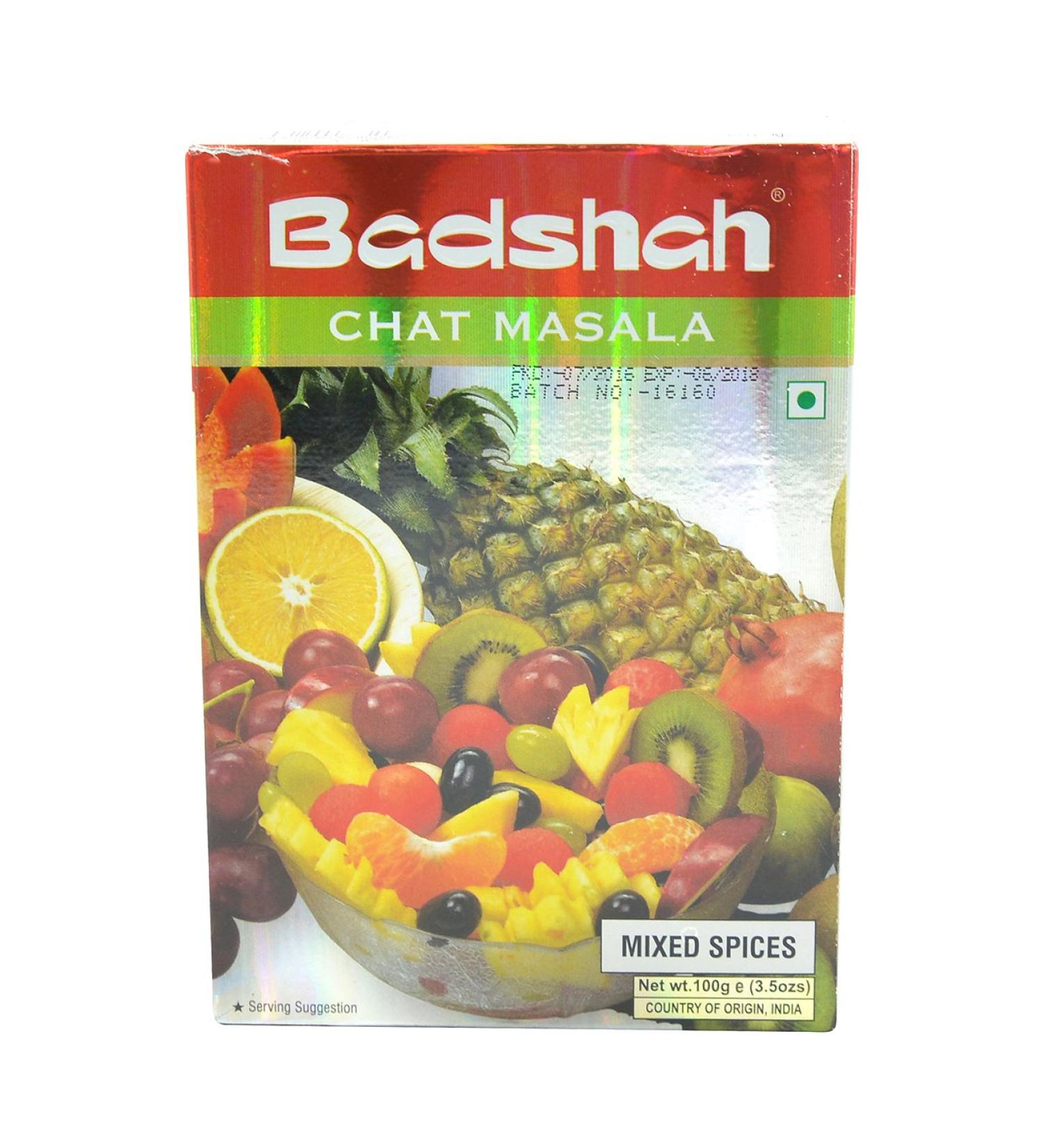 Badshah Chaat Masala 100g: Authentic Indian Spice Blend for Flavorful Snacks - Buy Online on GoSupps.com