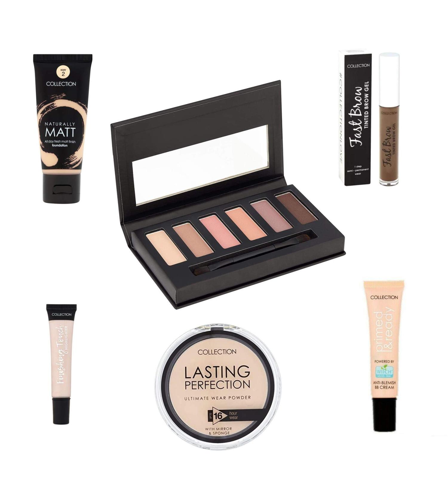 Collection Cosmetics 6 Piece Make Up Set 02 Ivory