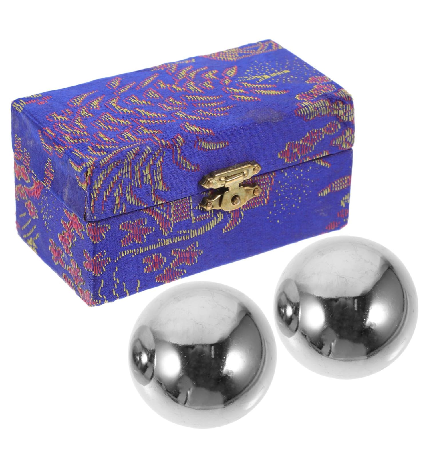 2st Fitness Handball & Chinese Feng Shui Baoding Balls for Health | Massage & Meditation for Seniors - Buy Online on GoSupps.com
