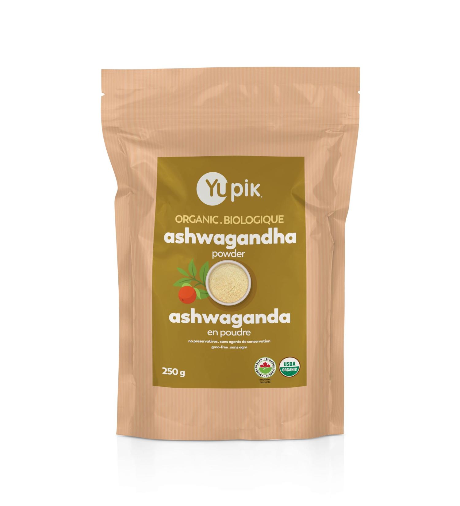 Yupik Organic Ashwagandha Powder 250 Grams 6 Count 6 count (Pack of 1) - Buy Online on GoSupps.com