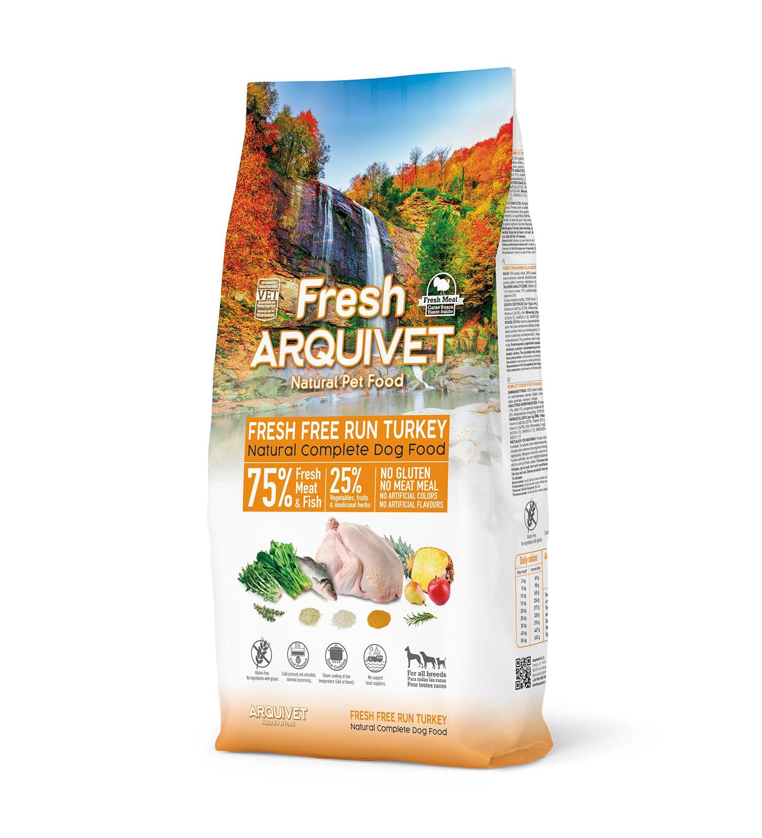 Arquivet Fresh Free Run Turkey 10kg (Turkey) - Buy Online on GoSupps.com