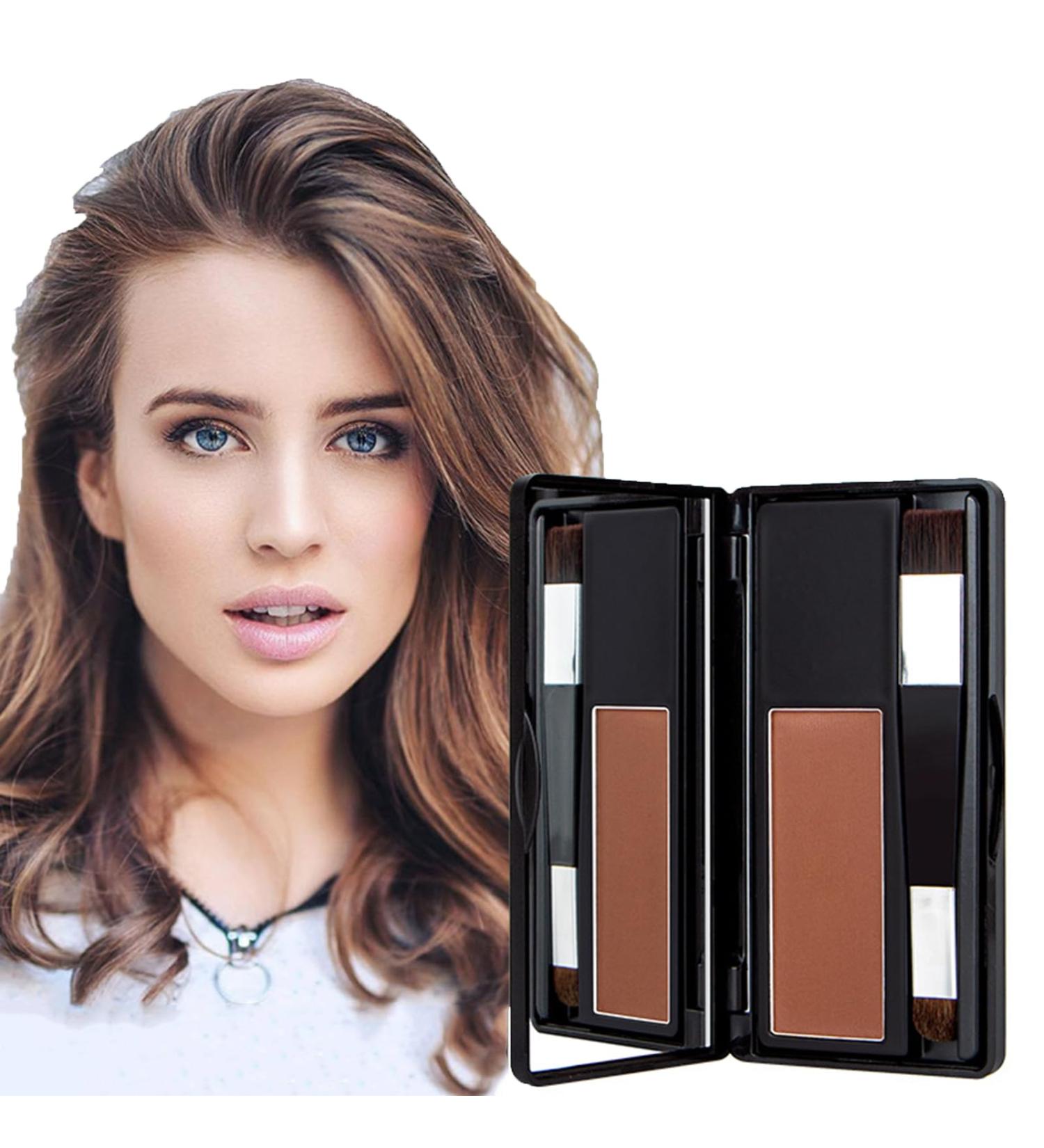 Root Concealer Hairline Powder Stick Hair Concealer Hairline Shadow Powder Waterproof Root Touch-up Temporary Root Concealer (02#) - Buy Online on GoSupps.com