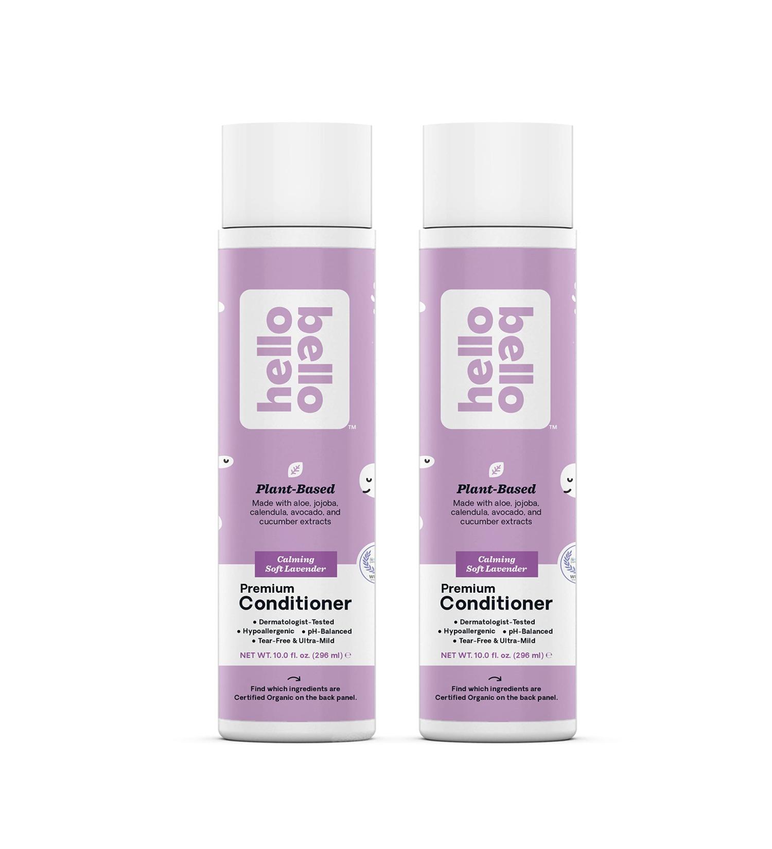 Hello Bello Lavender Scented Premium Baby & Kids Conditioner - 20 FL Oz (2 Pack) - Buy Online on GoSupps.com