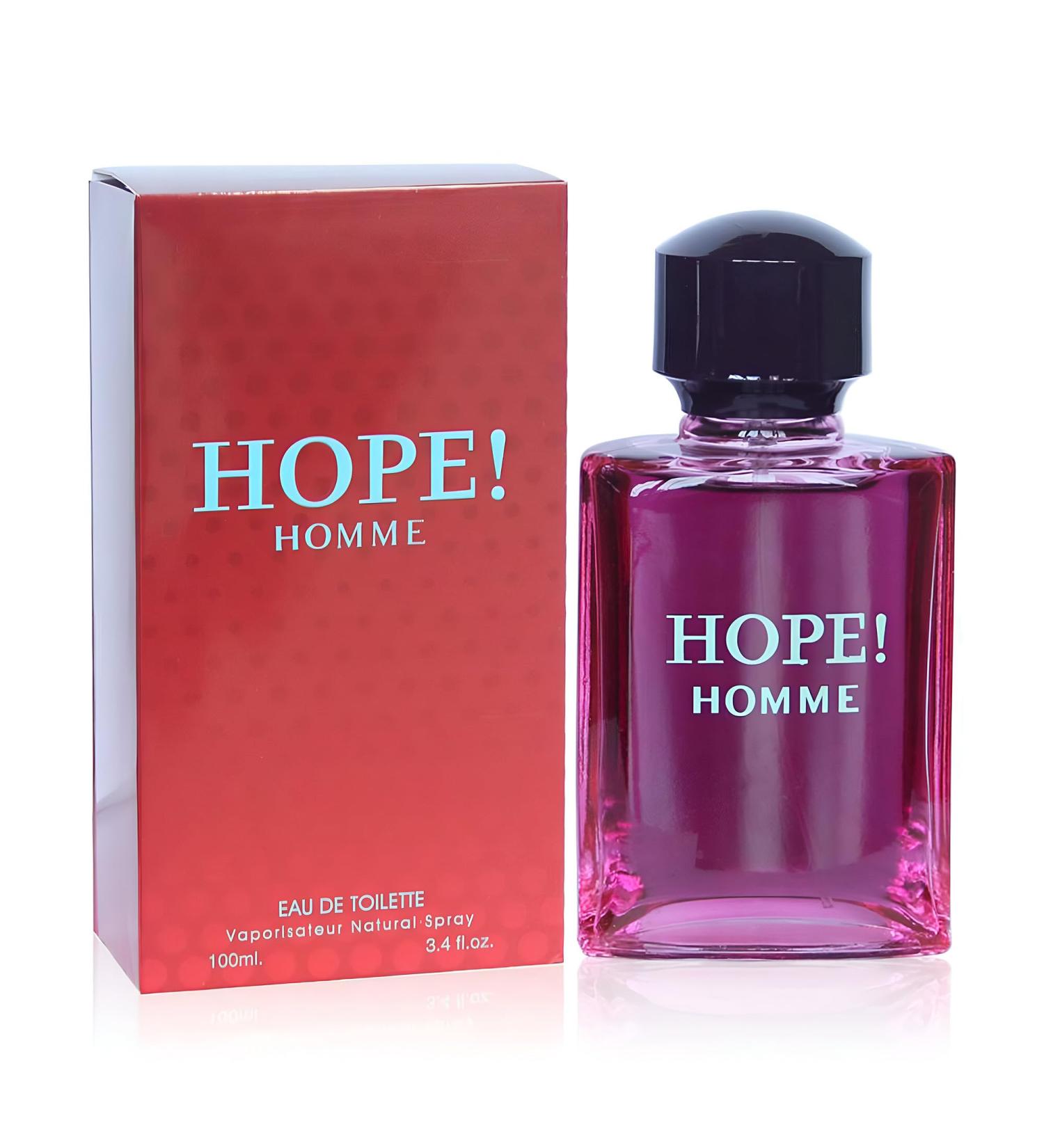 Hope Cologne for Men Eau De Toilette Natural Spray|Fruity and Floral Scent|Elegant and Classic Fragrance for all Skin Types|Casual and Formal Wear 3.4 Fluid Ounce/100 Ml Hope Men 3.4 Fl Oz (Pack of 2) - Buy Online on GoSupps.com