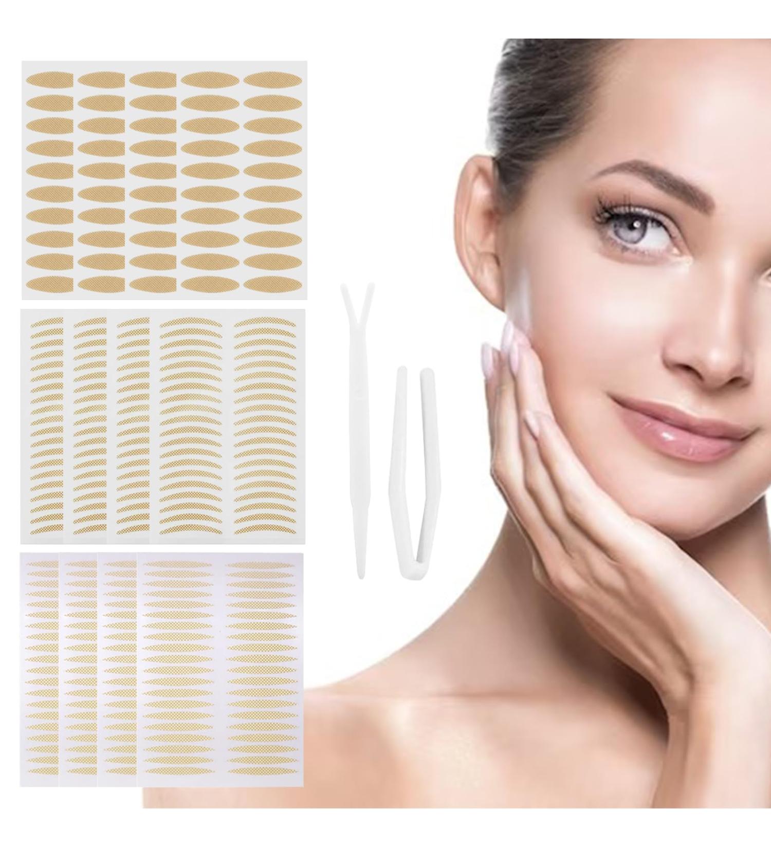 480pcs Invisible Eyelid Lift Stripes - Double-Sided Adhesive Tape for Natural Eye Lift | Slide Stripes Loophola Tapes Eyelid Lifting Stripes - Buy Online on GoSupps.com