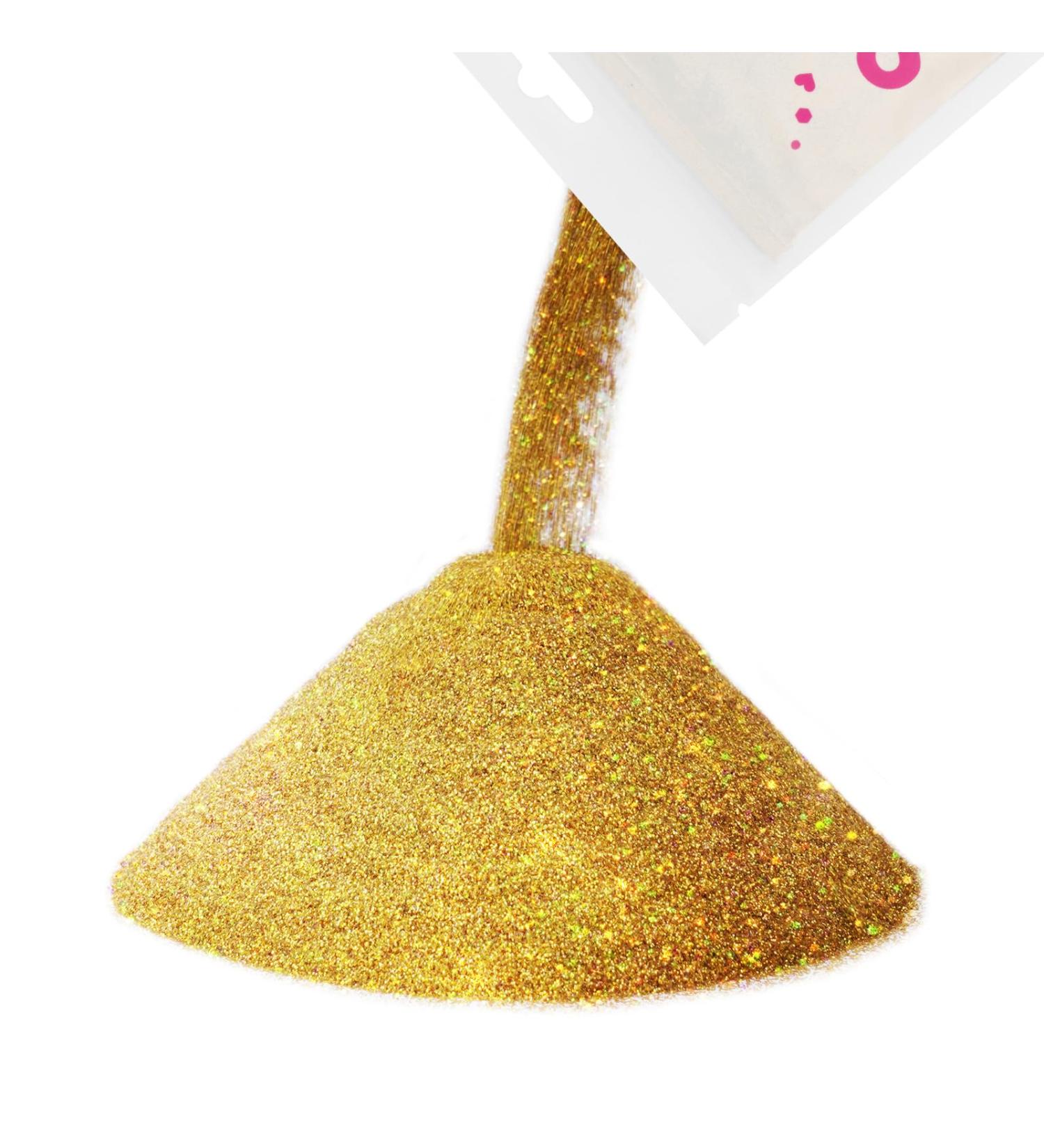 Buy Lophe Gold Glitter Face Powder - Festival & DIY Body Glitter for Hair Face Eyes & Nails - Perfect for Halloween Carnival & Parties - Buy Online on GoSupps.com