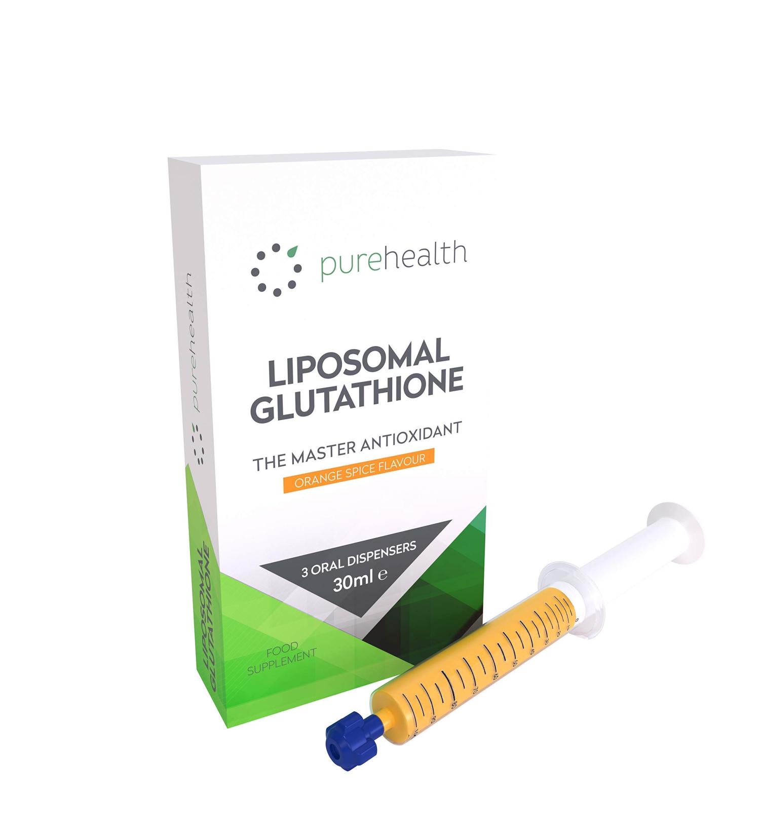 Bioavailable Liposomal Glutathione: Patented Formula for Rapid Absorption (30ml) - Pack of 1 - Buy Online on GoSupps.com