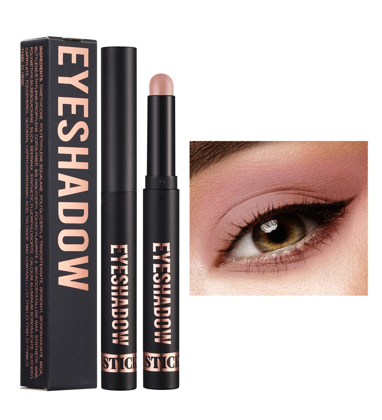 MCAORI Eyeshadow Stick Soft Matte Shimmering Eye Shadow Pencil Crayon Highlighting Pigmented Eyeshadow Pencil Waterproof - Buy Online on GoSupps.com