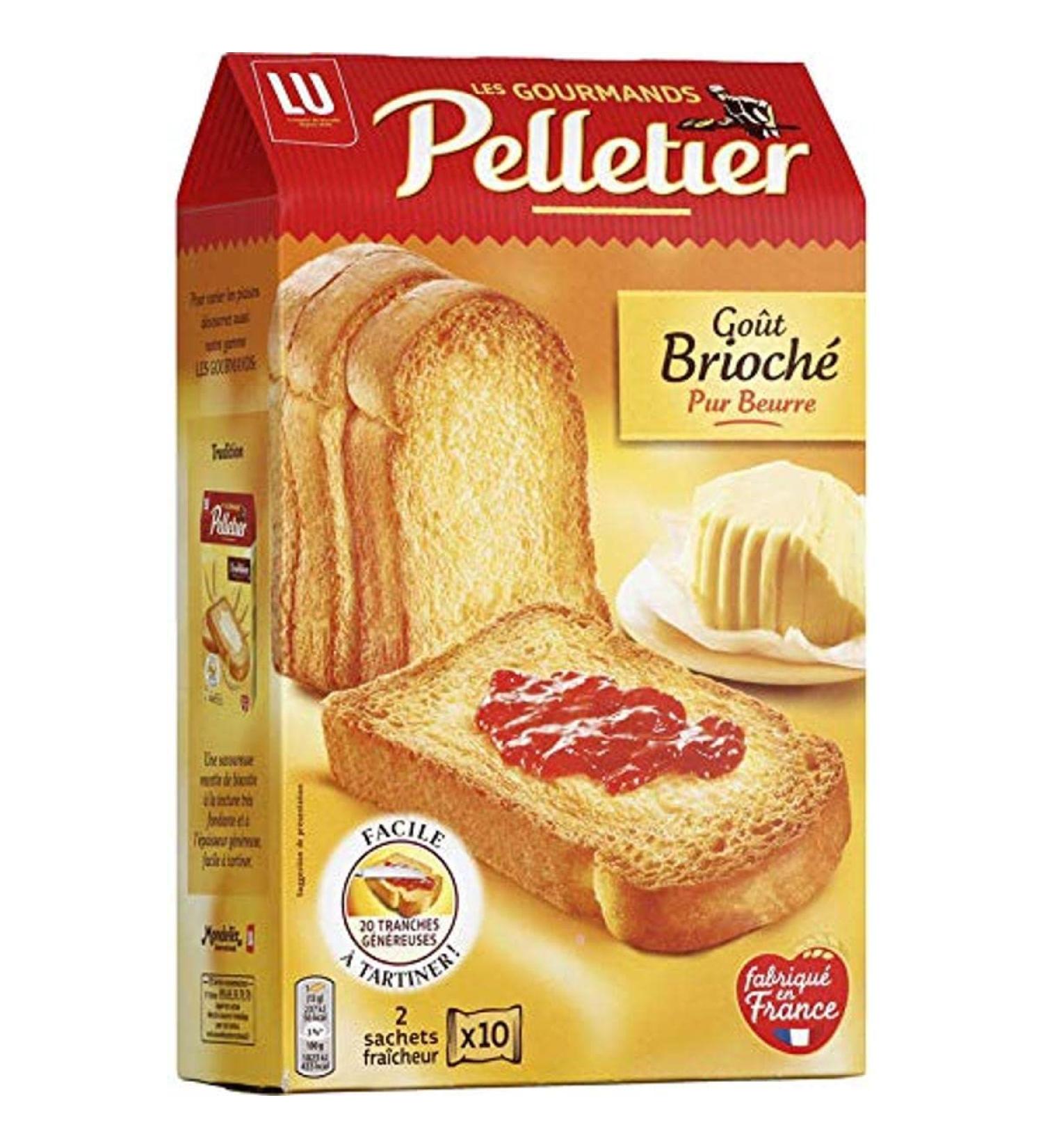 Pelletier Brioche Rusk, 260 g