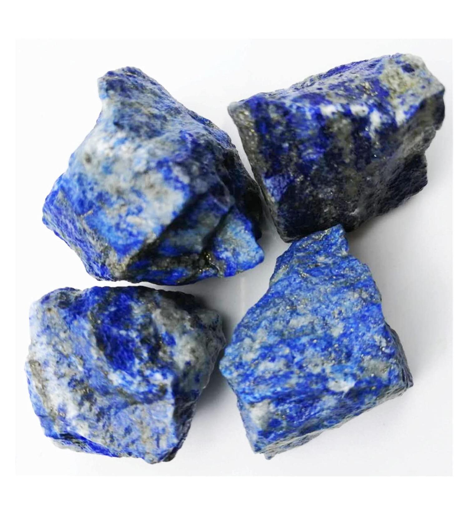 50g Natural Lapis Lazuli Crystal Minerals Specimen Rough Raw Stone Irregular Shape Reiki Home Decor ZJGIDTEM 2-5cm Blue - Buy Online on GoSupps.com