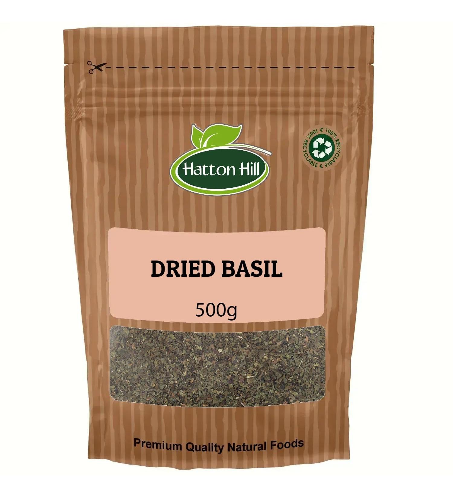 Dried Basil 500g by Hatton Hill