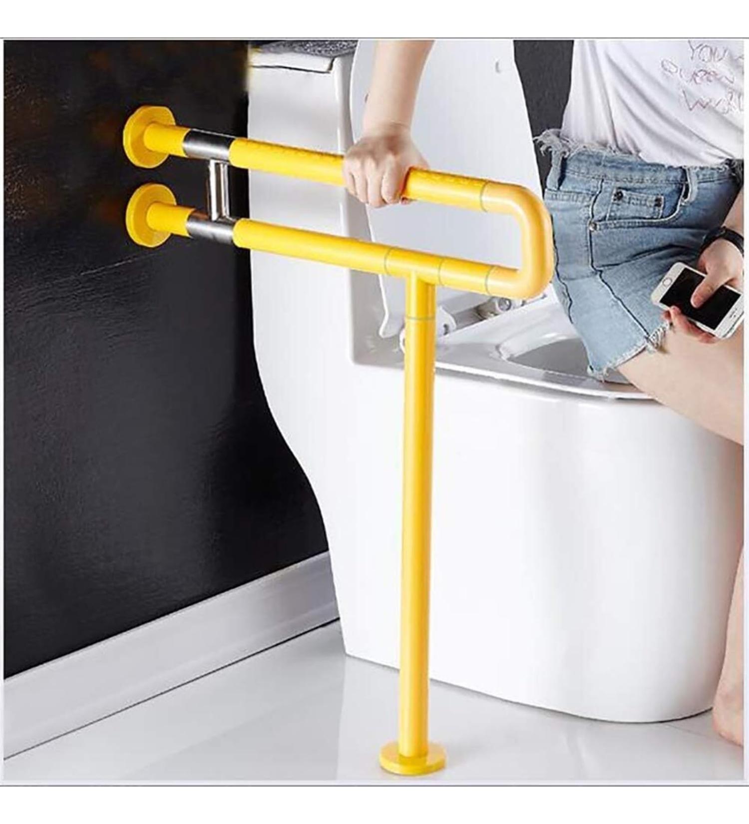 handrail Grab Rails Bathroom Grab Bars Foldable Toilet Grab Bar Safety Shower Handrails Anti Slip Bathroom Seat Support Bar - Buy Online on GoSupps.com