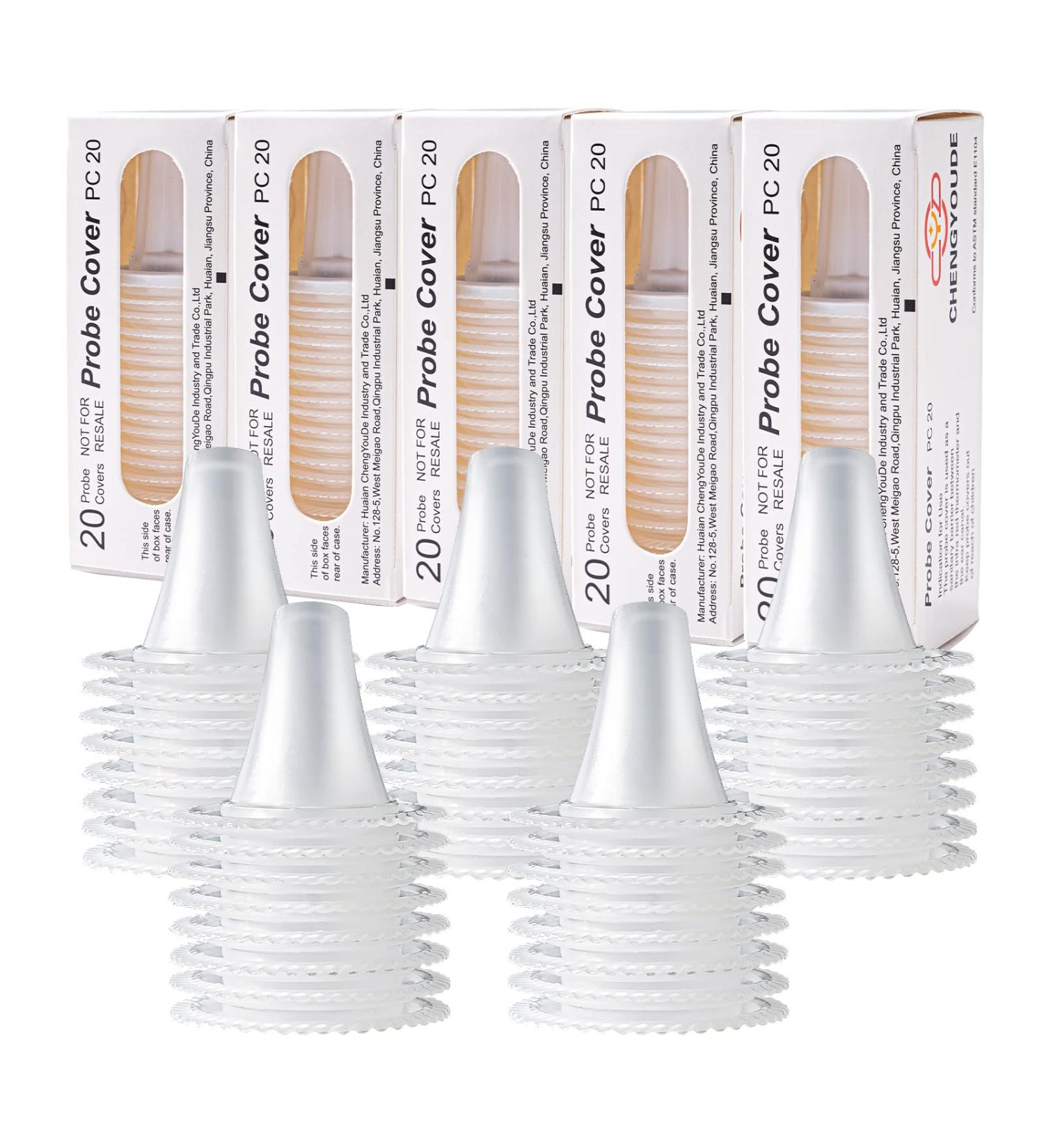 400 Pcs Ear Thermometer Probe Covers Refill Caps Thermometer Covers for All Braun Thermometer Models and Various Types of Digital Thermometers - Buy Online on GoSupps.com