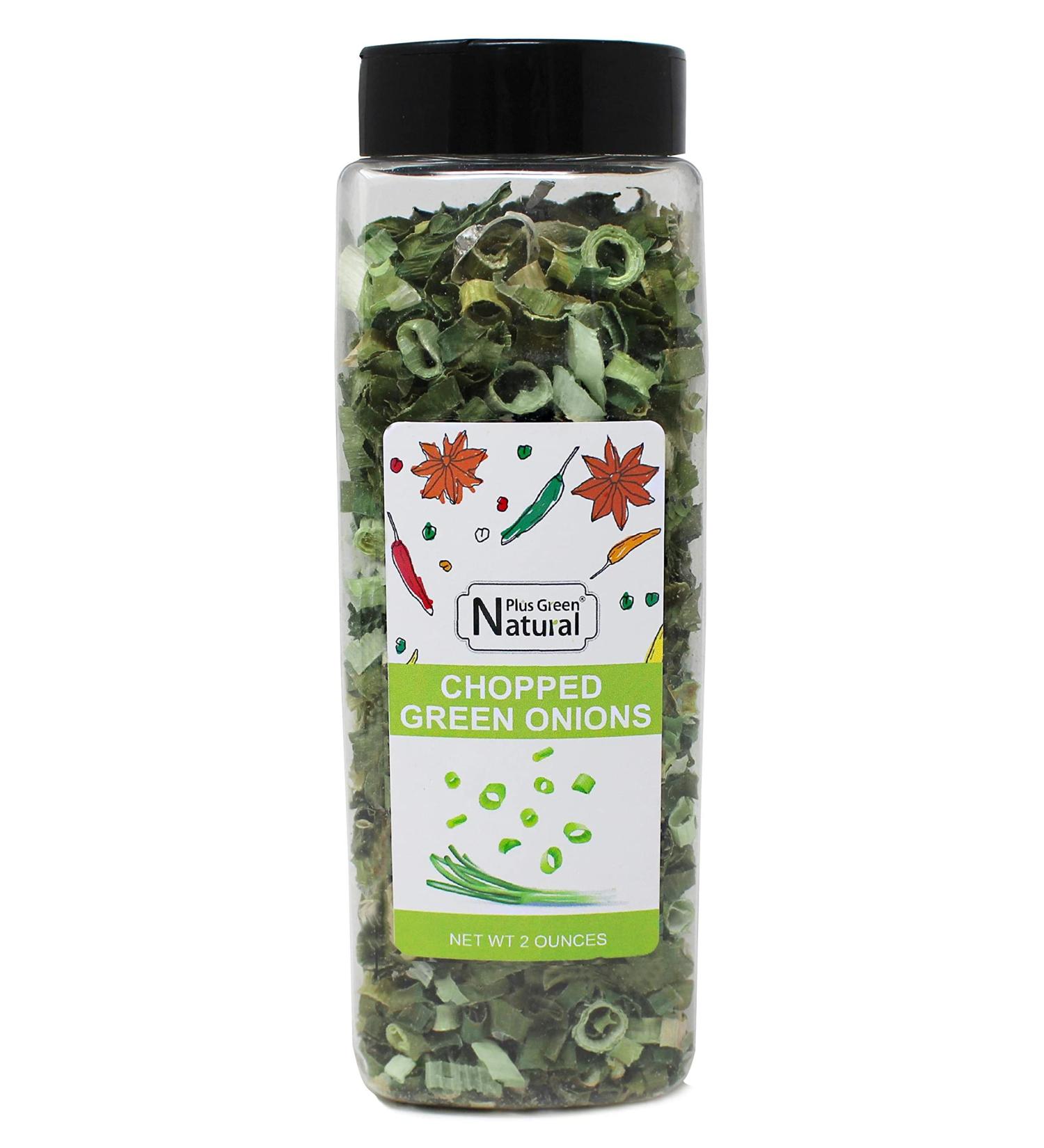 Freeze Dried Chopped Green Onions 2oz - All Natural, Non-GMO, Gluten Free (Pack of 1) - Buy Online on GoSupps.com