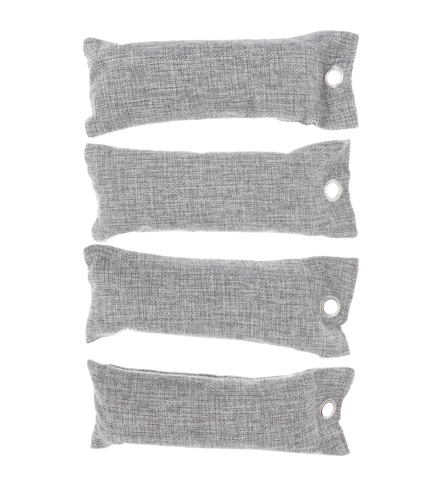 Buy Inoomp 4-Piece Bamboo Coal Deodorant Package | Eco-Friendly Deodorizing Bags for Shoes & Household | International Shipping - Buy Online on GoSupps.com
