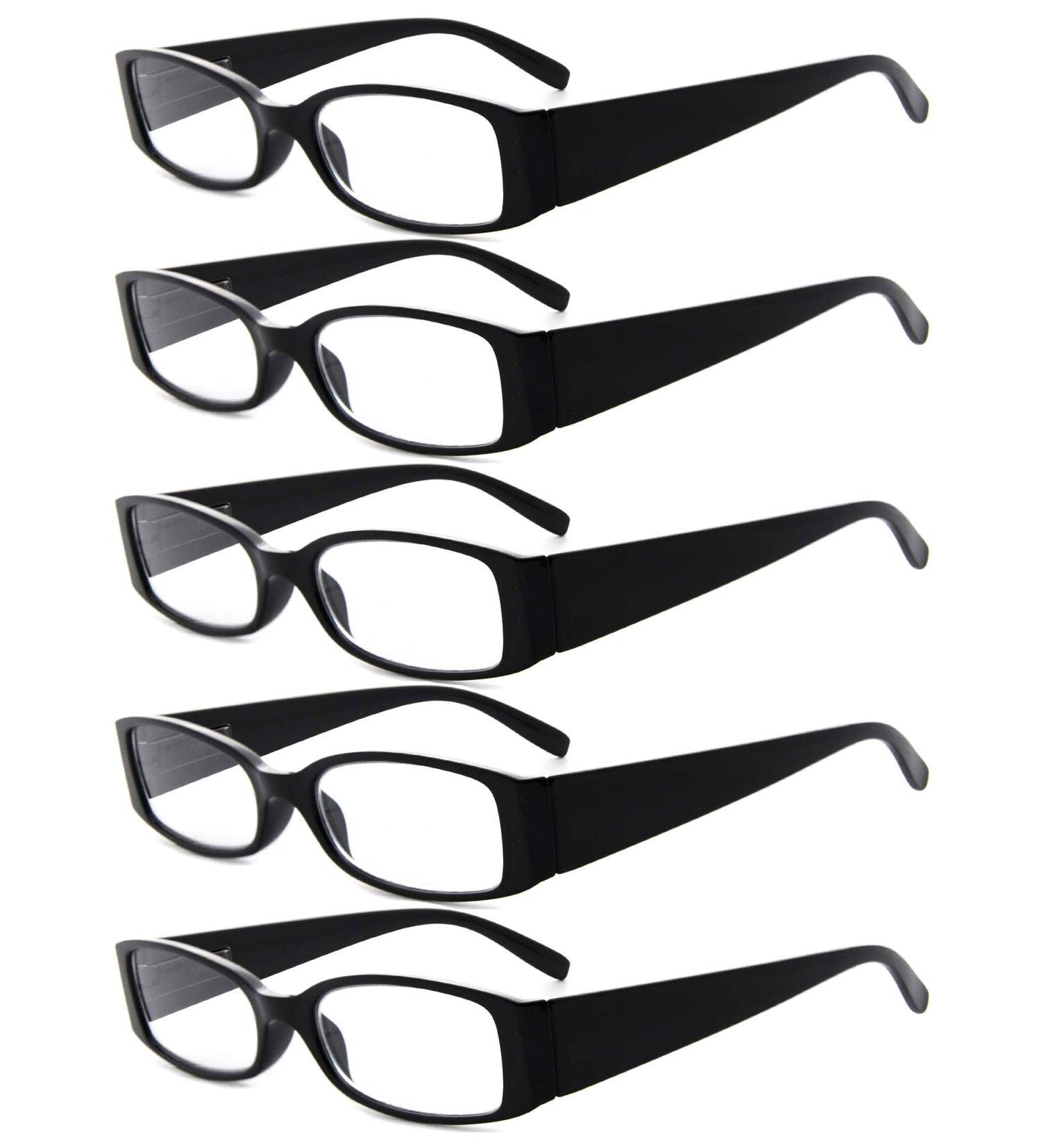 Eyekepper Spring Hinge for Plastic Reading Glasses - Black 2.5 Diopters | International Shipping Available - Buy Online on GoSupps.com