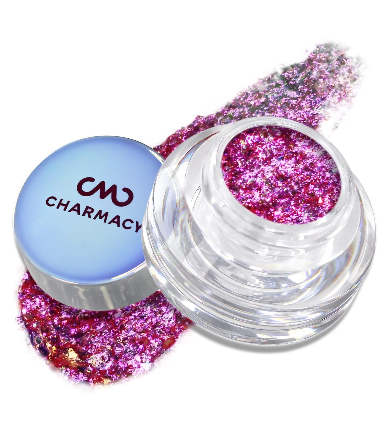 CHARMACY Multi Chrome Flakes Cream Chameleon Gel Eyeshadow 2.8g (06) - Sparkle Metallic, Highly Pigmented, Long Lasting Makeup - Buy Online on GoSupps.com